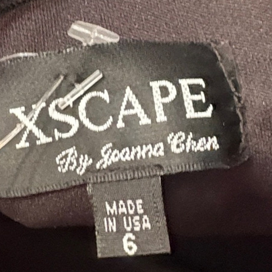 NWT Xscape one shoulder bodycon cocktail dress -  size 6