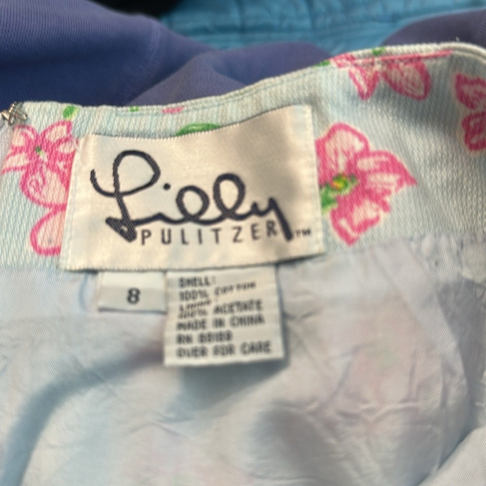 Lilly Pulitzer vintage white label skirt - size 8