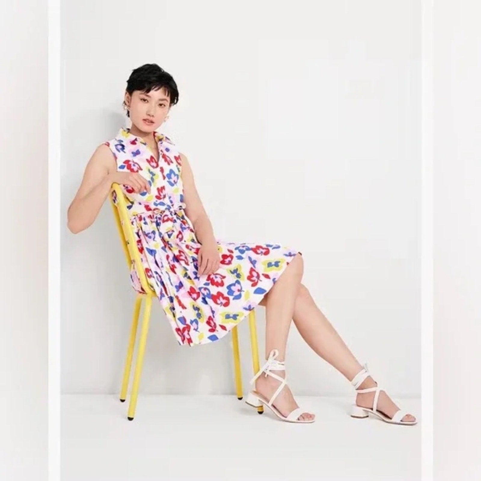 Kate Spade Summer Flowers Marina Dress Size XS