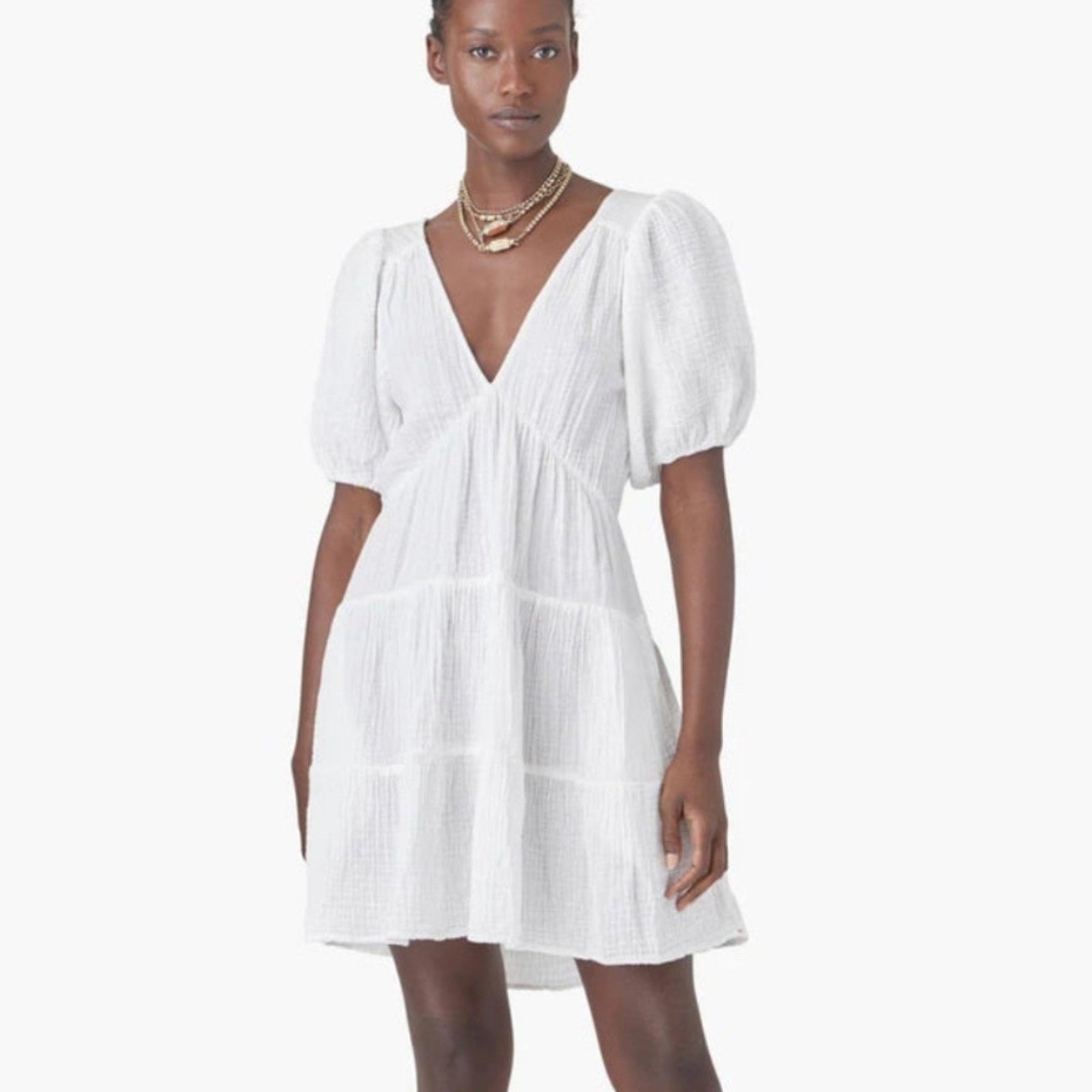 Xirena - Nissa Dress in White - M