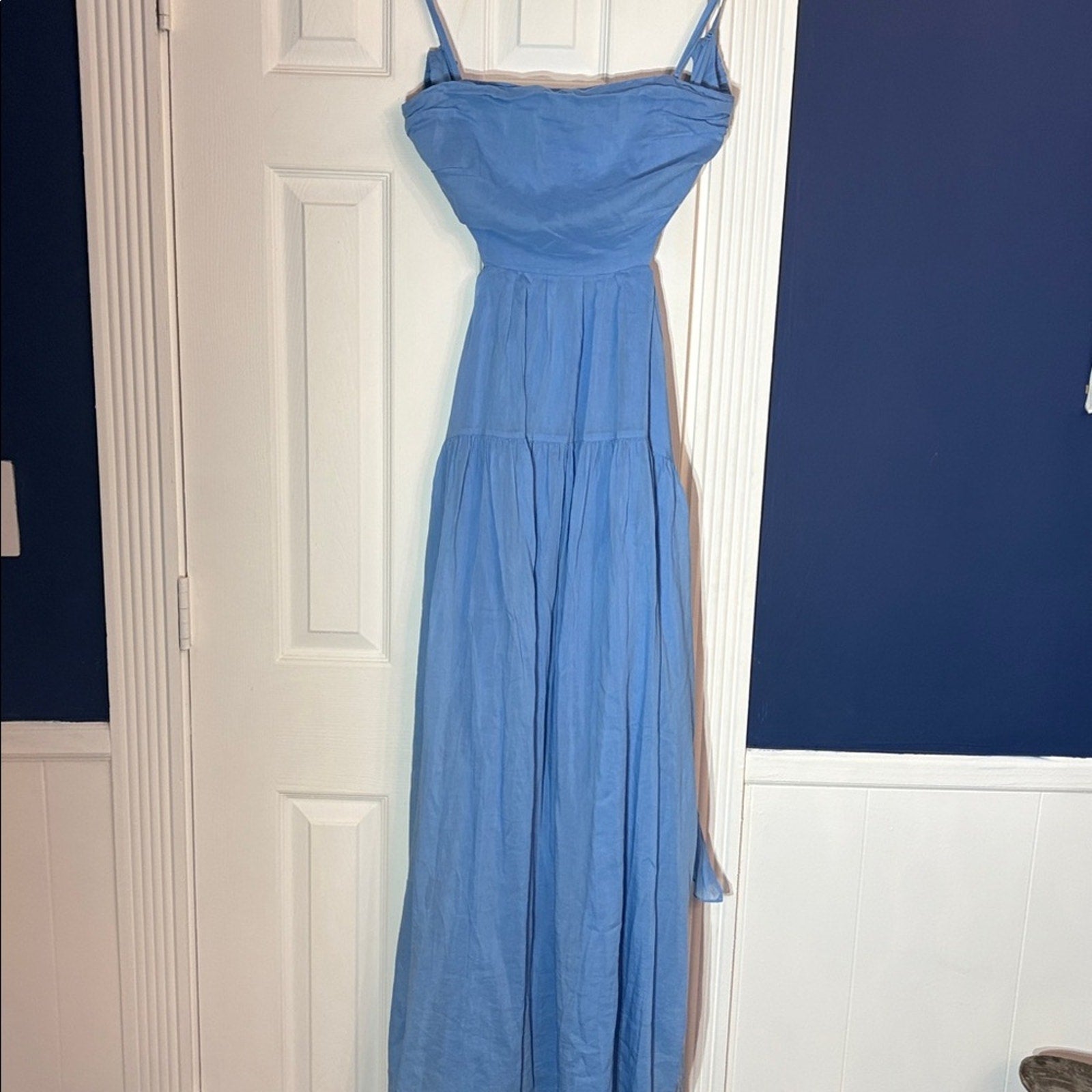 REBECCA TAYLOR Monarch Fleur Cutout Maxi Dress - size 8