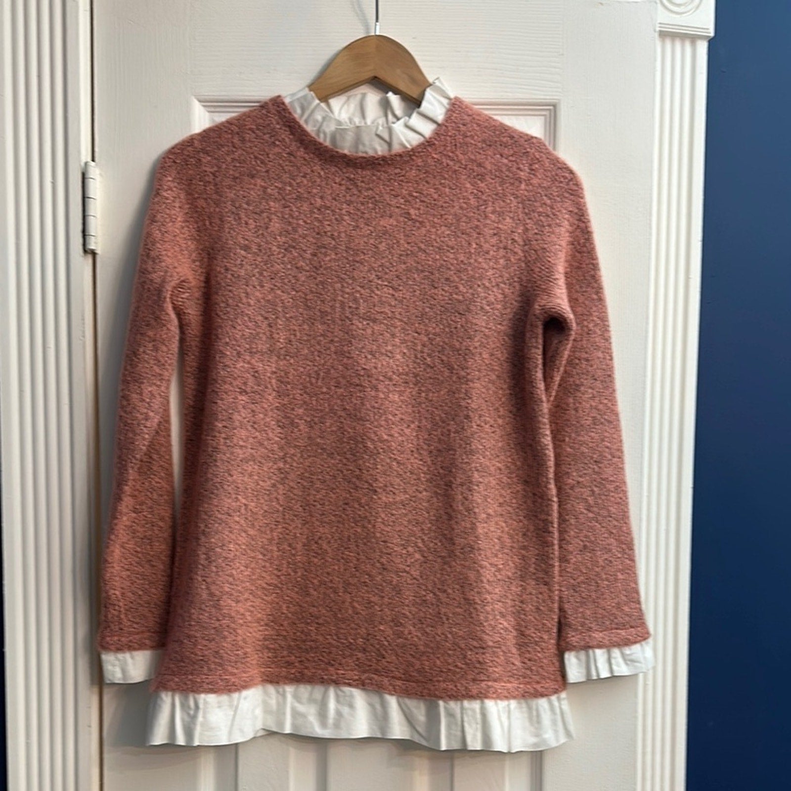 Neimam Marcus cotton sweater- size XS