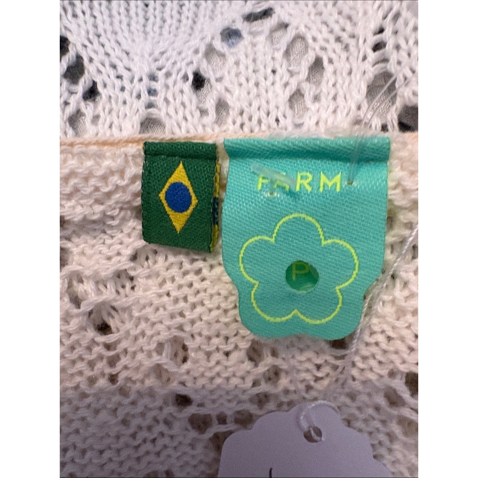 Farm Rio blue Mandala Blouse - Small