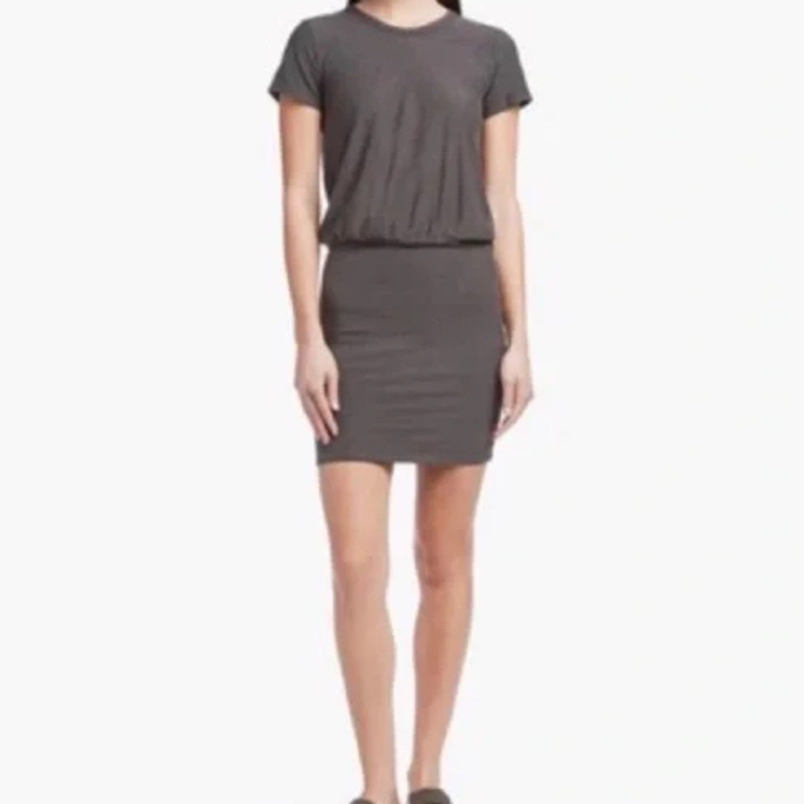 James Perse Blouson T Shirt Dress - size 3 (M/L)