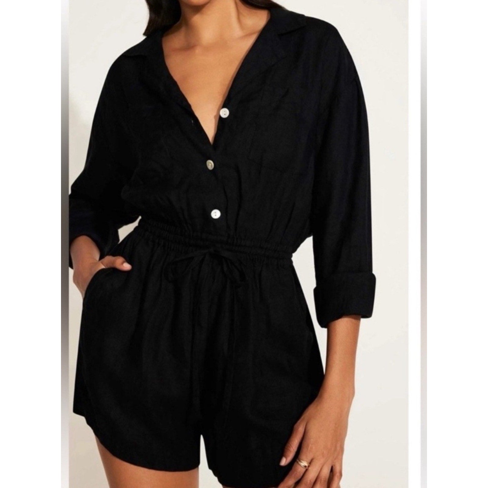 NWT Vitamin A The Getaway Romper  - size small