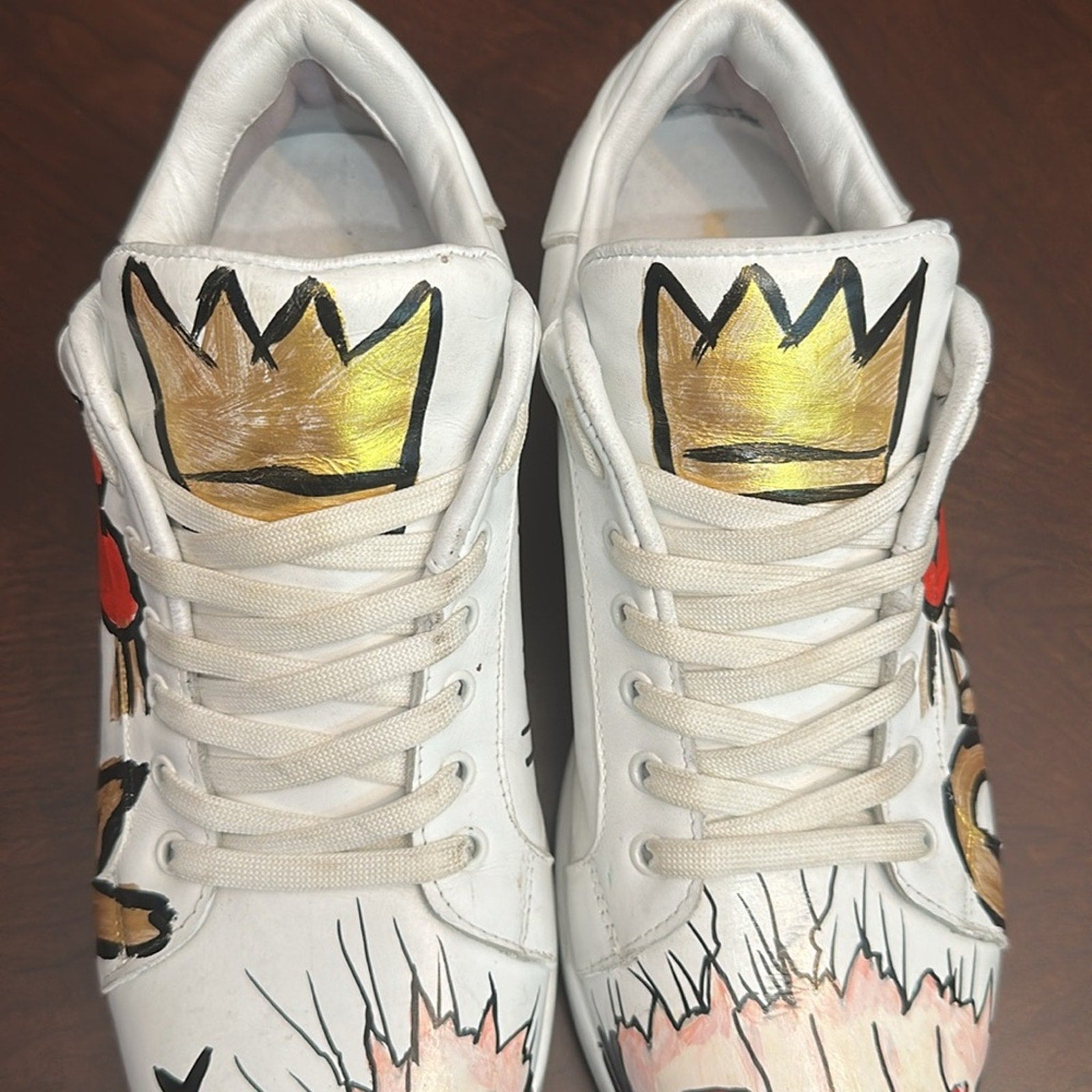 Maceoo SHOE CASUAL PAINTKING WHITE - size 40