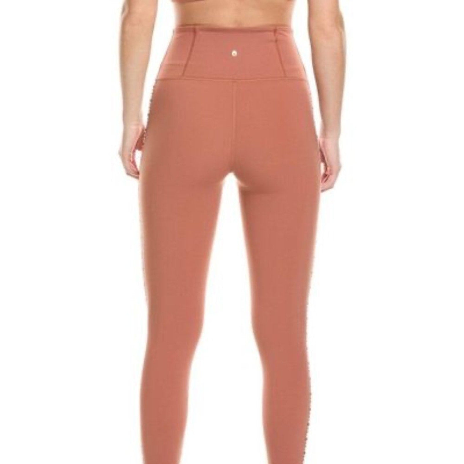 NEW Spiritual Gangster Women's Brown Ada Dream Tech Eco Jersey High-waist 7/8