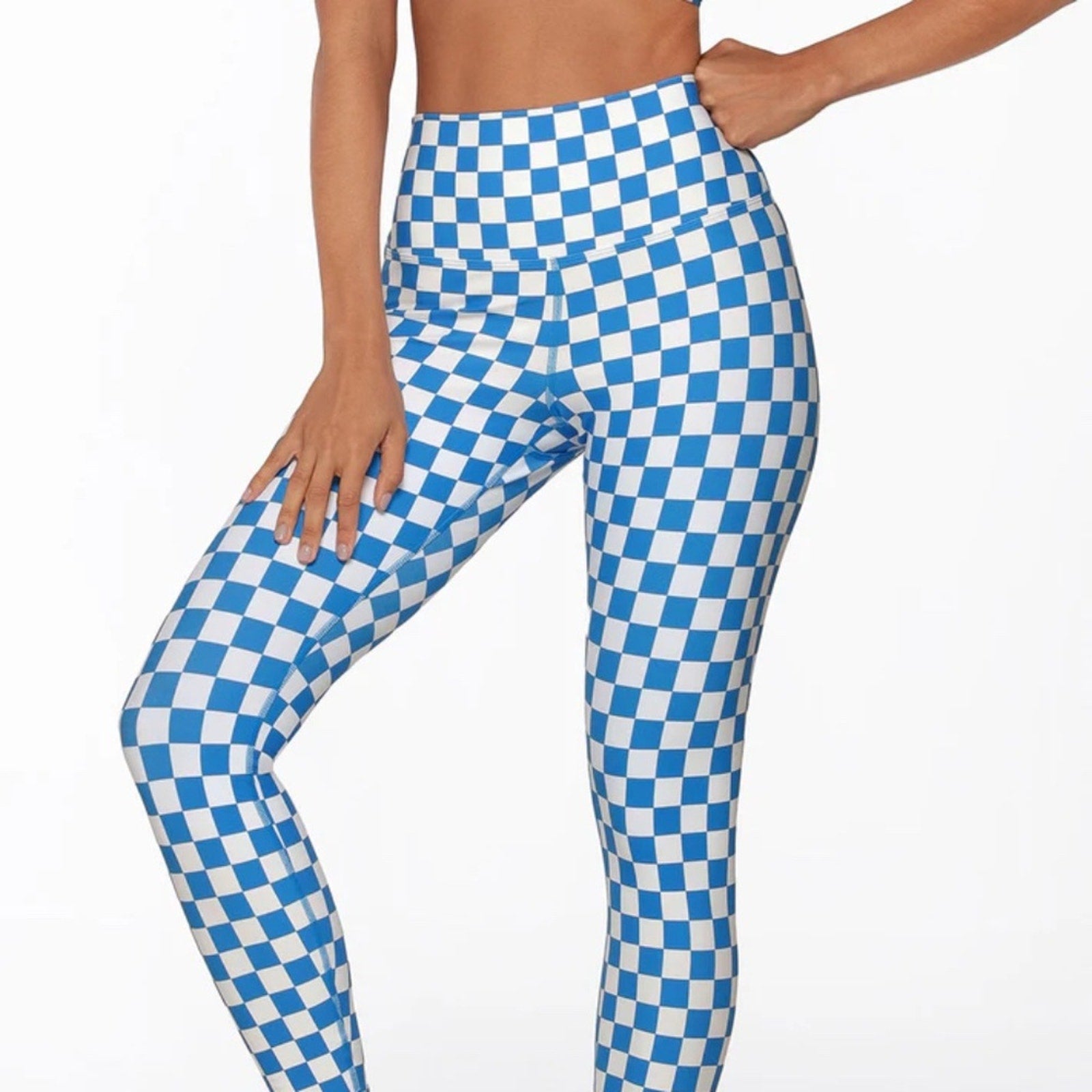 Lorna Jane Speedway Excel Ankle Biter Leggings and sports bra - size small