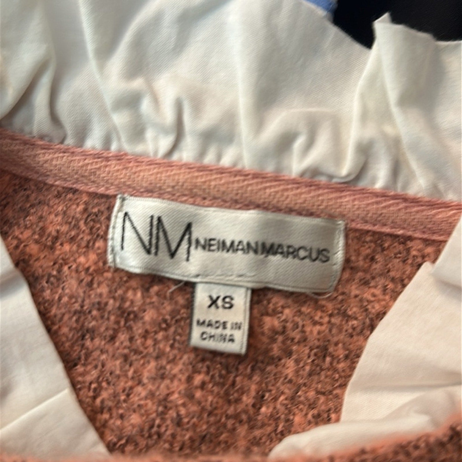 Neimam Marcus cotton sweater- size XS