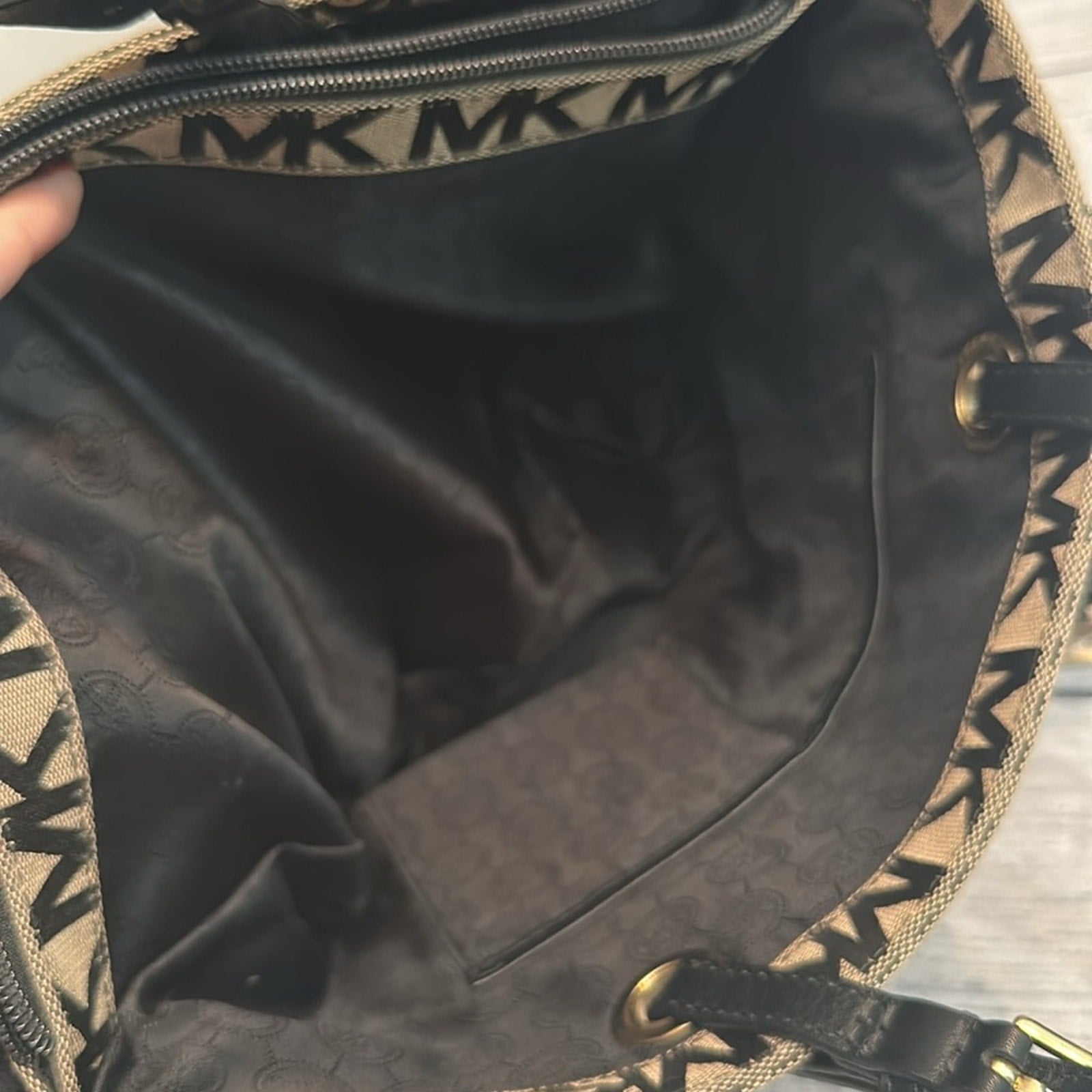 Micheal Kors Vintage Canvas Tote