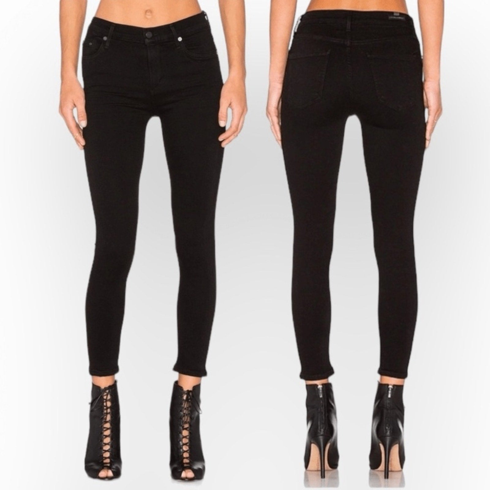 Citizens of Humanity Rocket Crop High Rise Skinny Jeans - size 28