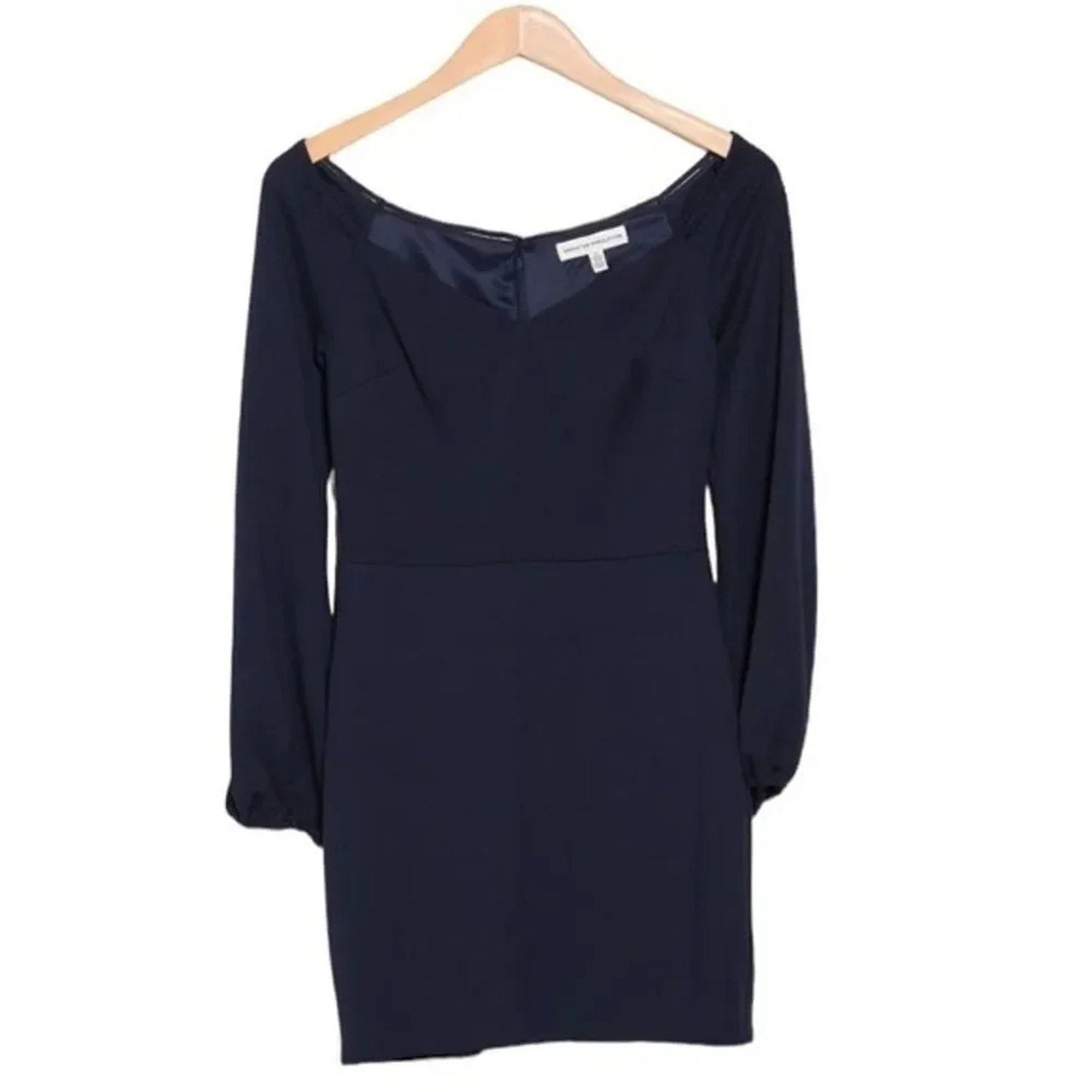 NWT Dress The Population Esperanza Long Sleeve Bodycon Mini Dress - size Large