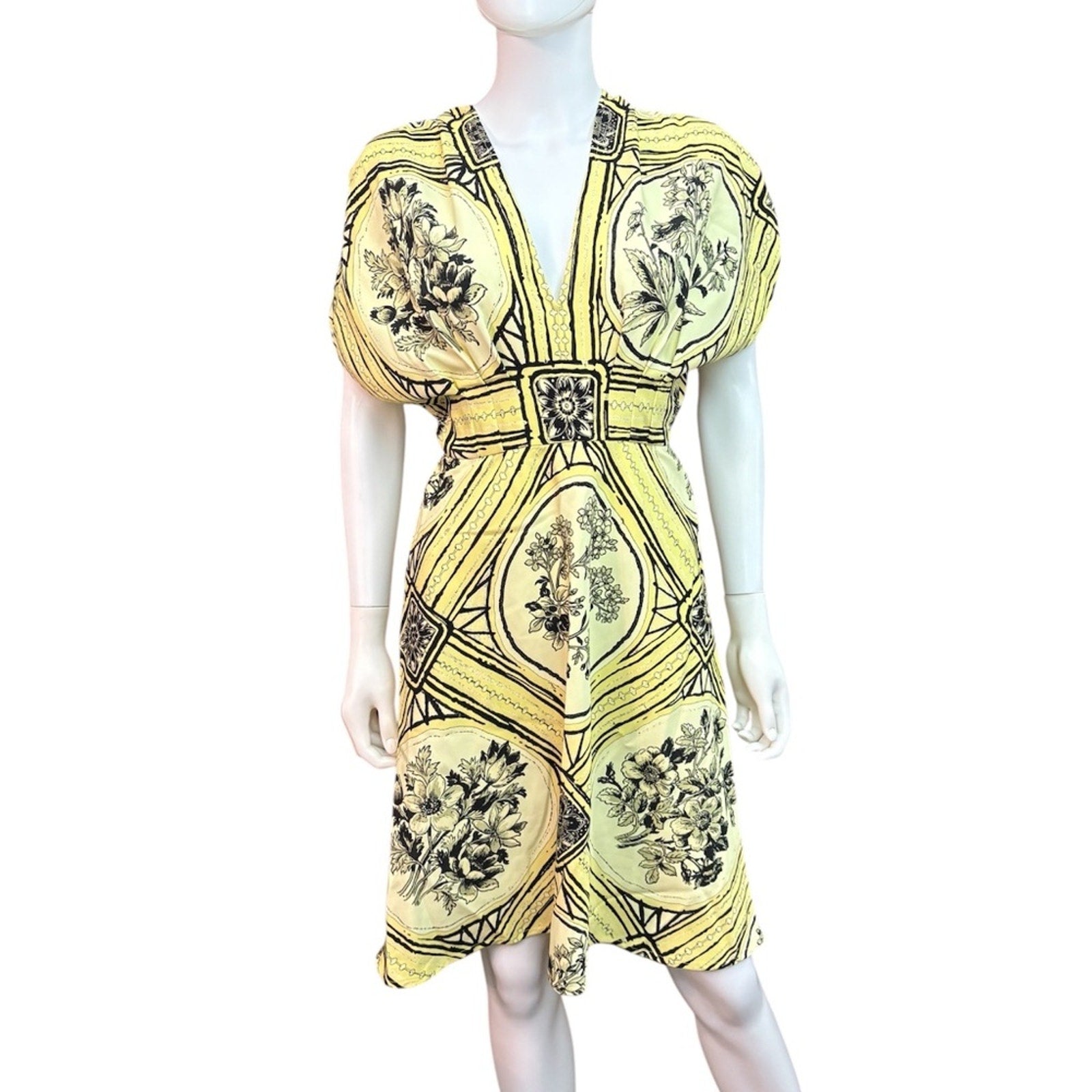 NWT Lela Rose Limoncello V Neck dress - size 0