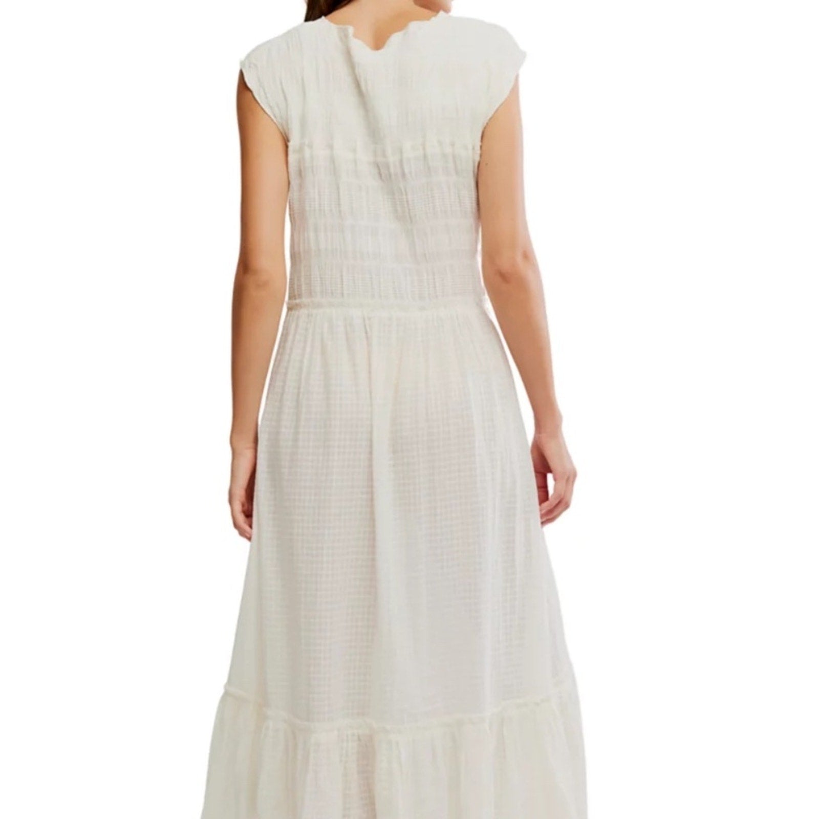 NEW Free People Desert Dazed Midi Dress - size large