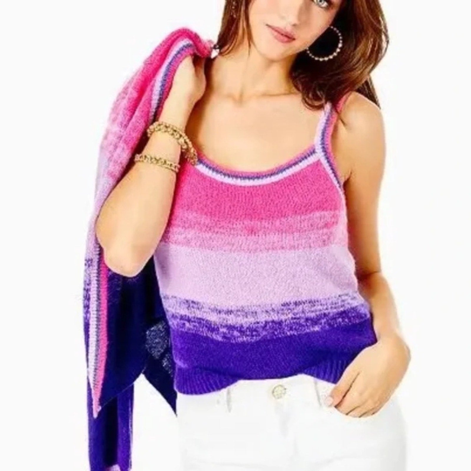 Lilly Pulitzer Tessalyn Top - size M