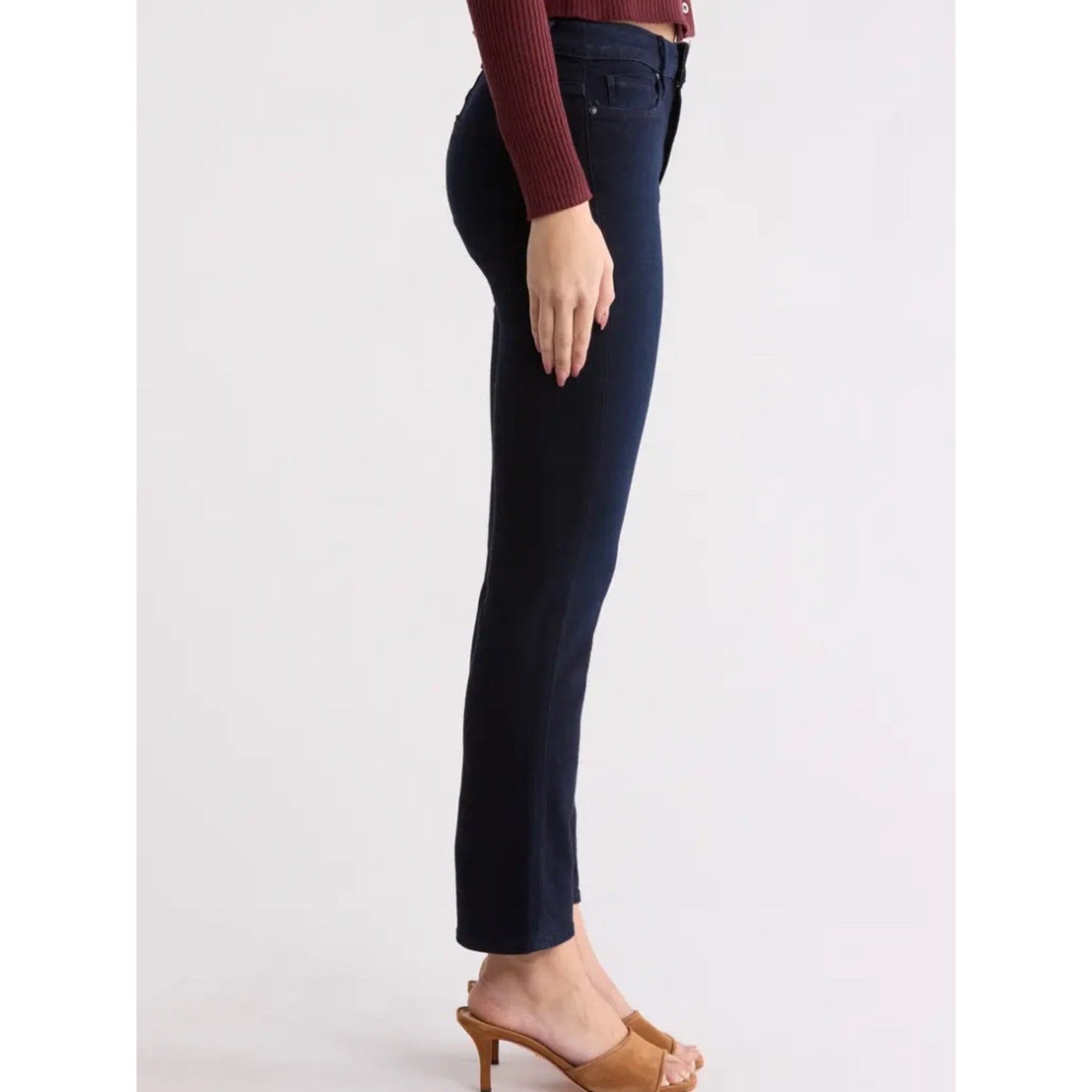 Paige Women's Cindy High Waist Ankle Straight Leg Jeans in Thames - size 25