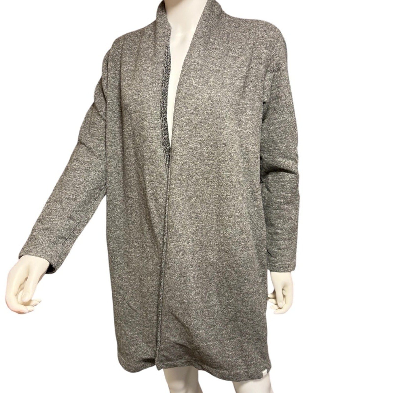 Jason Scott grey Cardigan Coat - size small