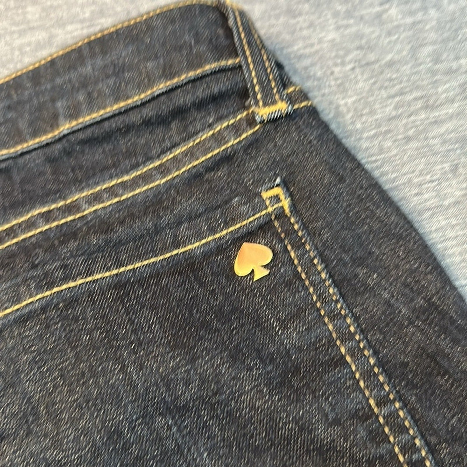 KATE SPADE Jeans Womens 26 Play Hooky Dark Wash Slim $198