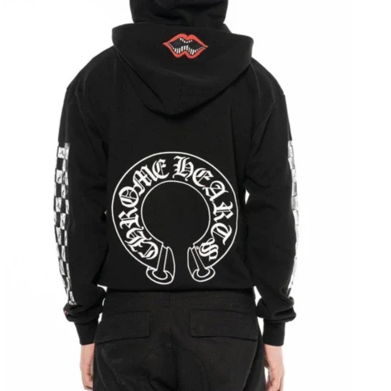 Chrome Hearts x Matty Boy PPO Double Hood Chomper Pullover 'Black' - XS