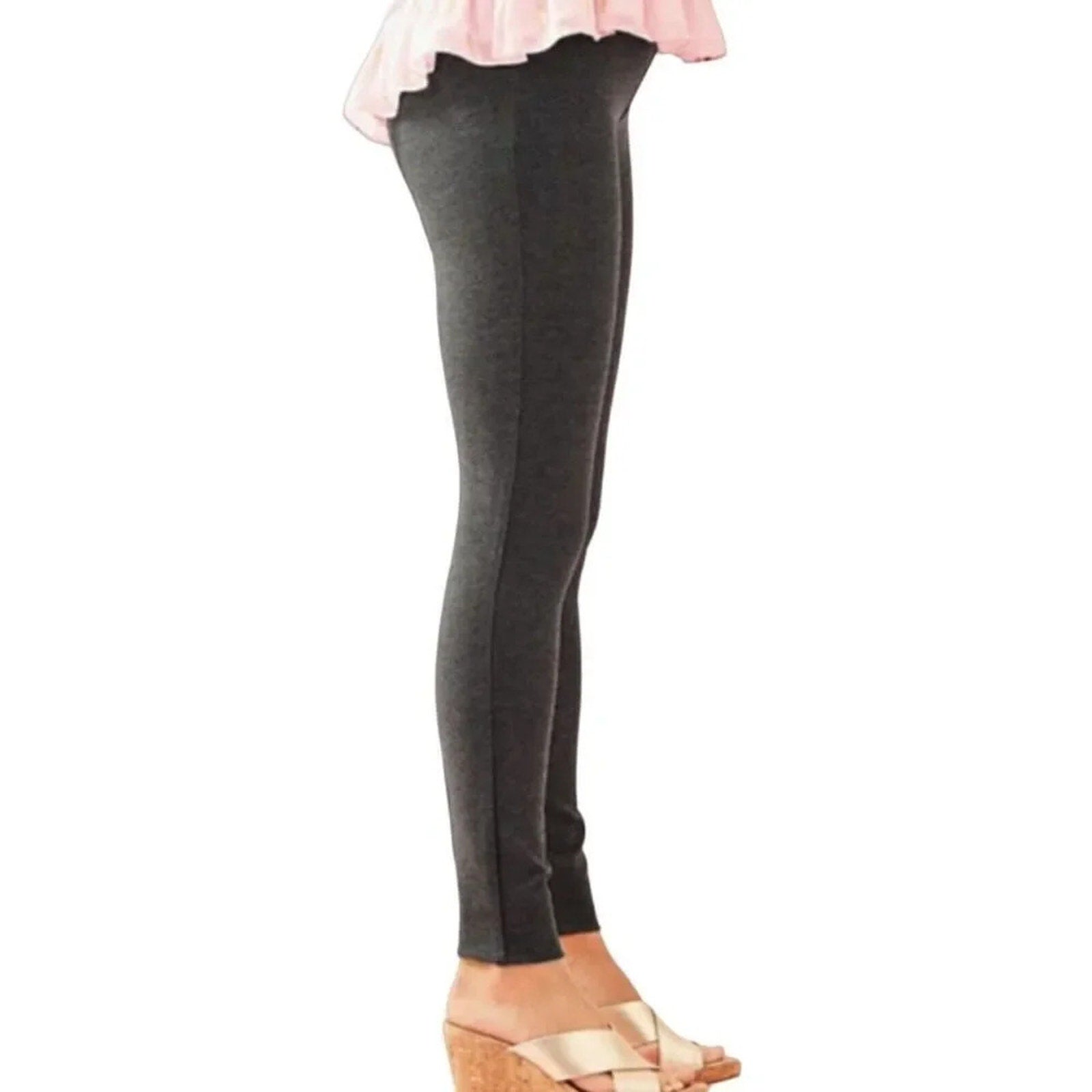 NWT Lilly Pulitzer 27" NIRA LEGGING Heathered NightTime GREY - size large