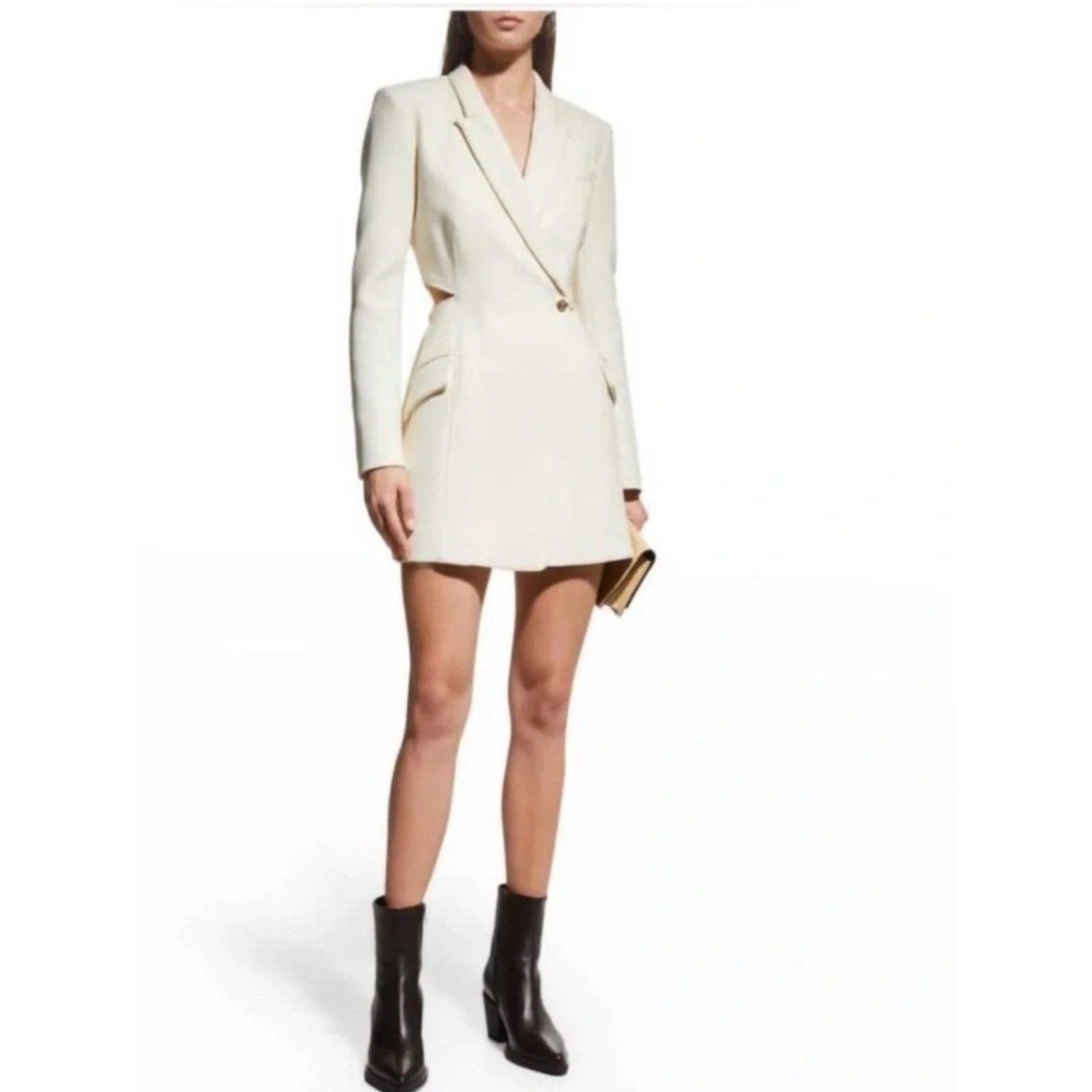 Jonathan Simkhai Jayda Cut Out Mini Blazer Dress - 4 🌟