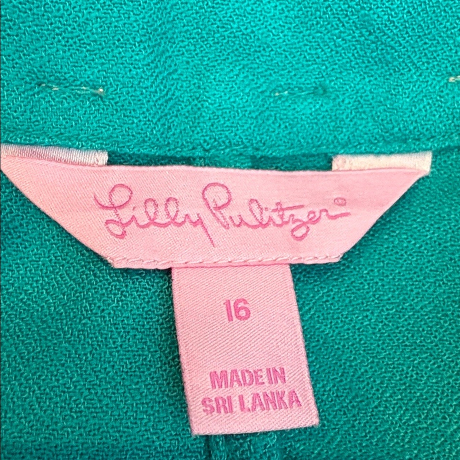 Lilly Pulitzer Jane Shift Dress in Agate - size 16