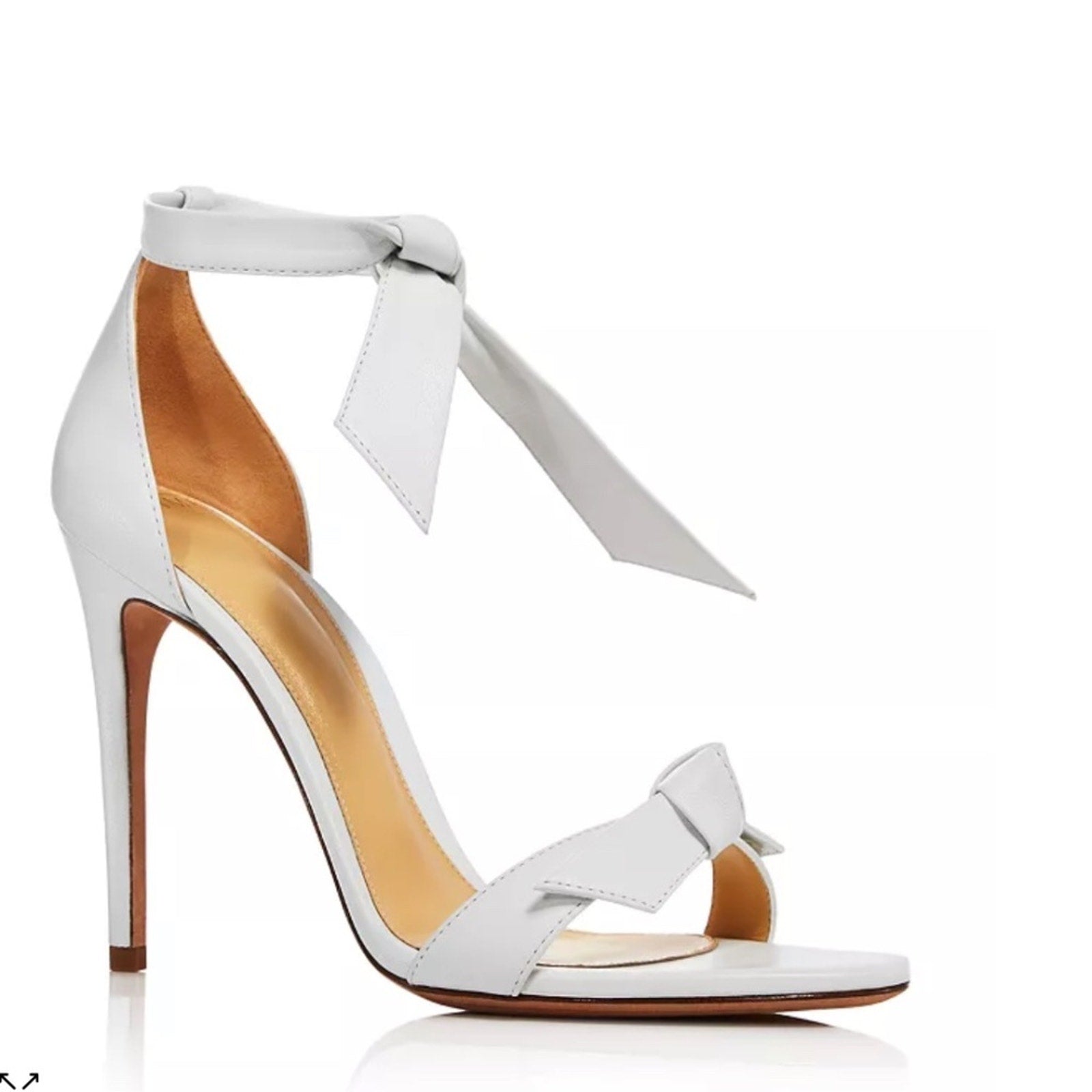 Alexandre Birman Women's Clarita Ankle Tie High Stiletto Heel Sandals -39