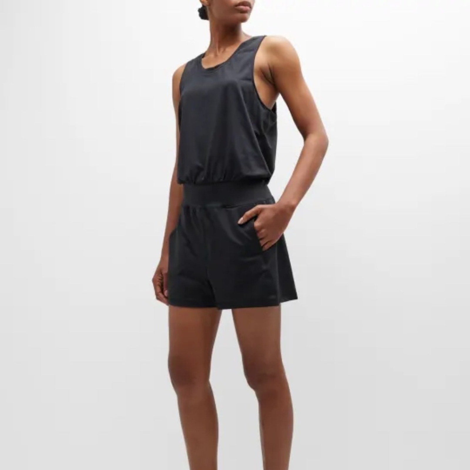 NEW Sweaty Betty Gary Racerback Romper - size M