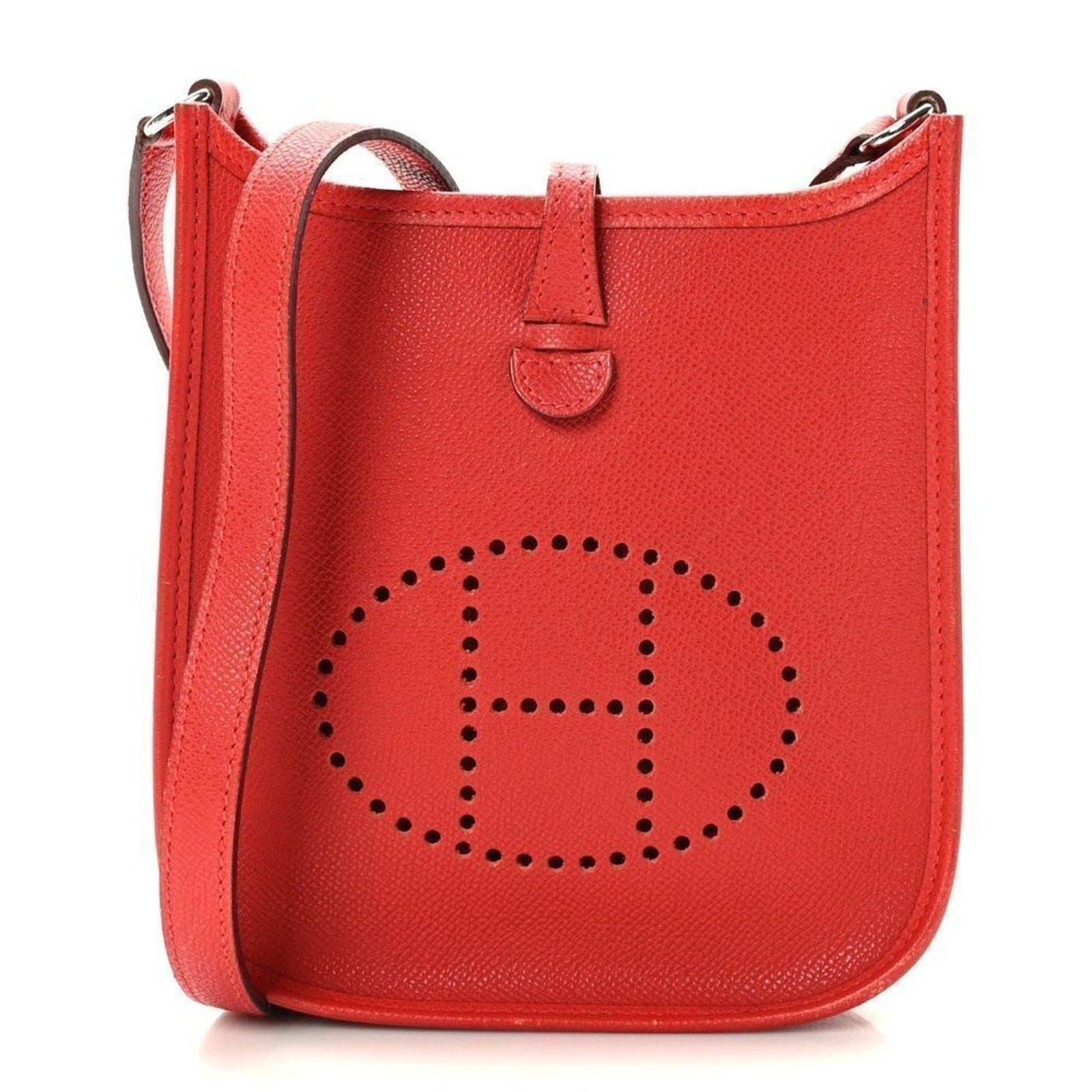HERMES Epsom Evelyne TPM Vermillion