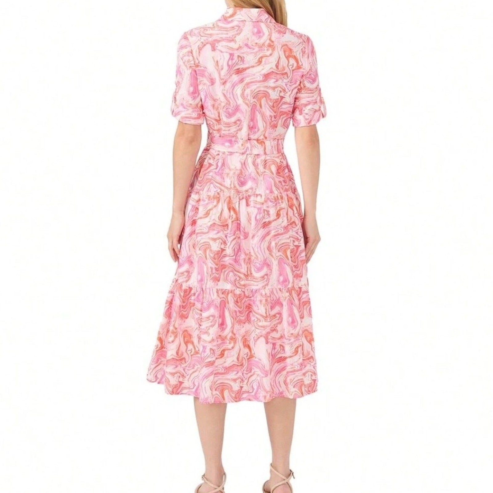 J.McLaughlin Janelle Silk-Blend with Pockets Dress - size XS