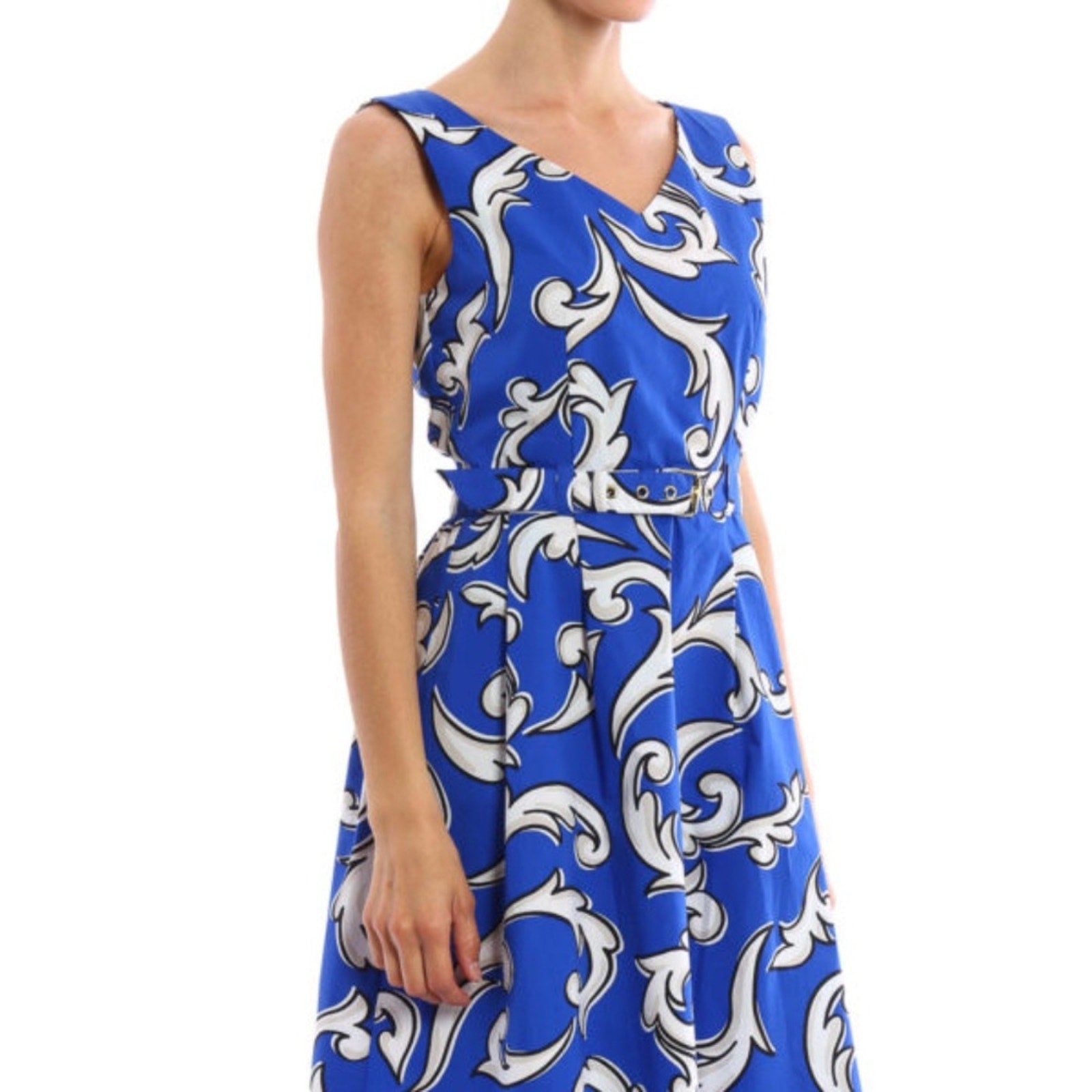 Boutique Moschino Printed Mini Dress - size 4