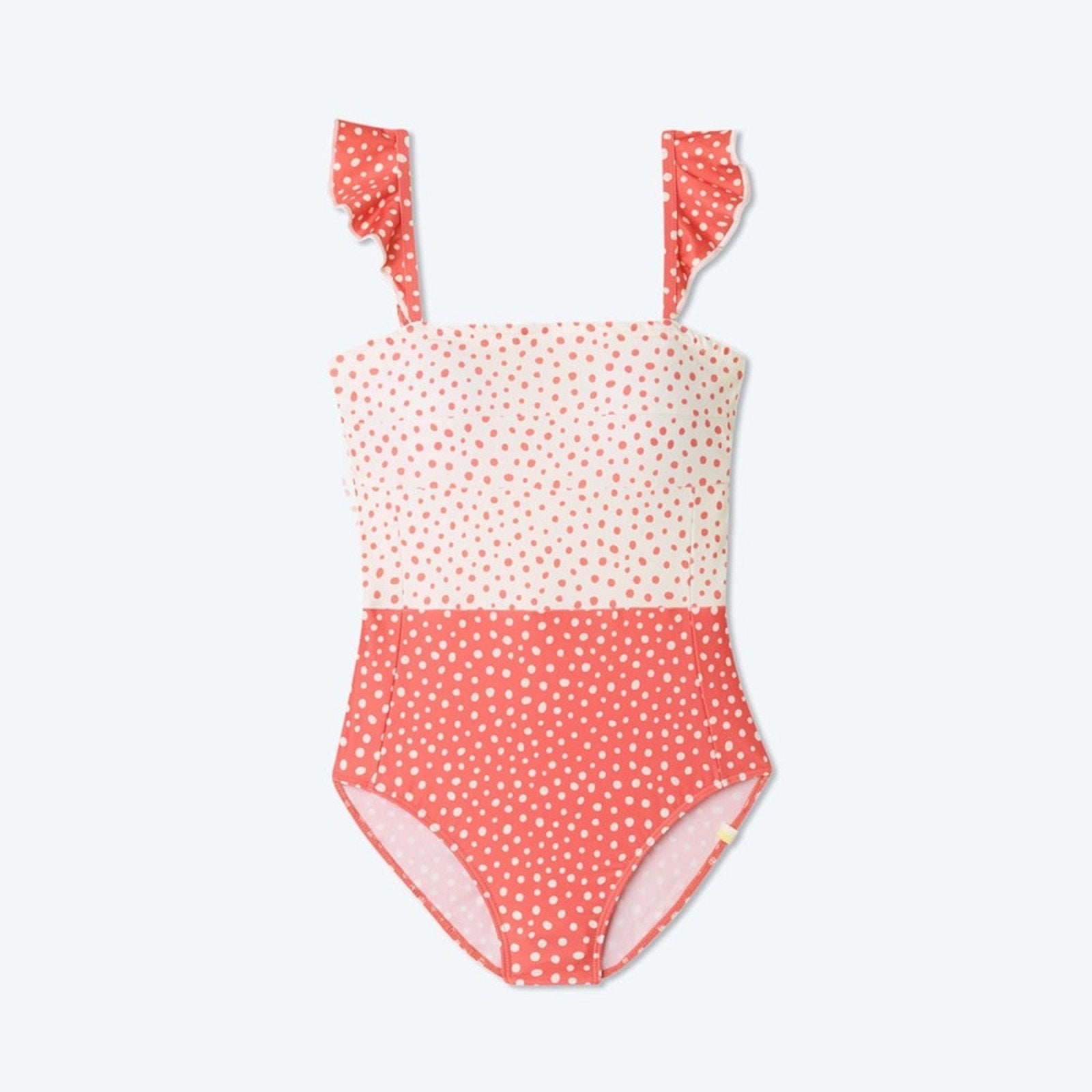 Summersalt The Ruffle Oasis One Piece Swimsuit On The Dot Seaweed size 6
