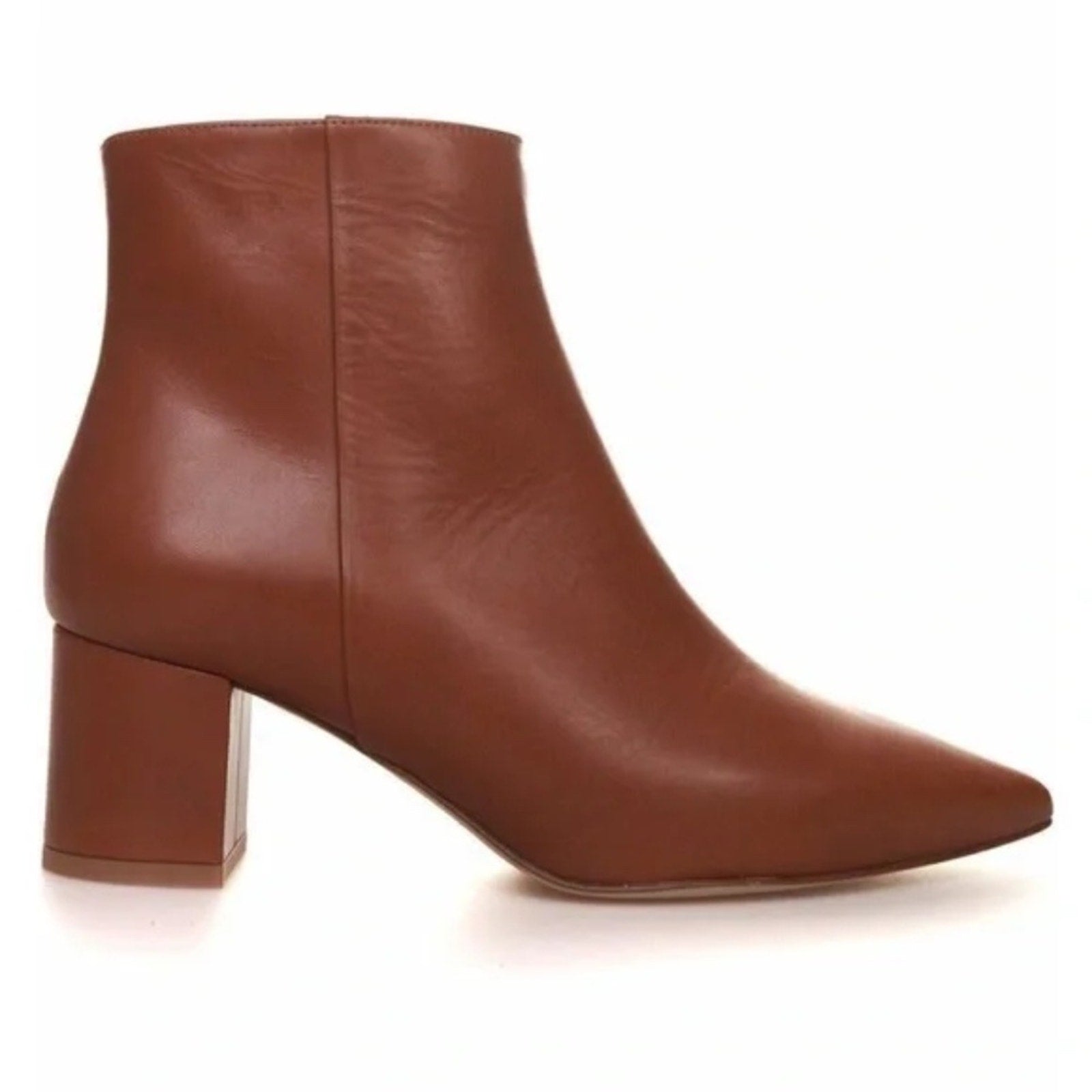 NEW L'Agence Jeanne II Leather Booties - size 39 (US size 9)