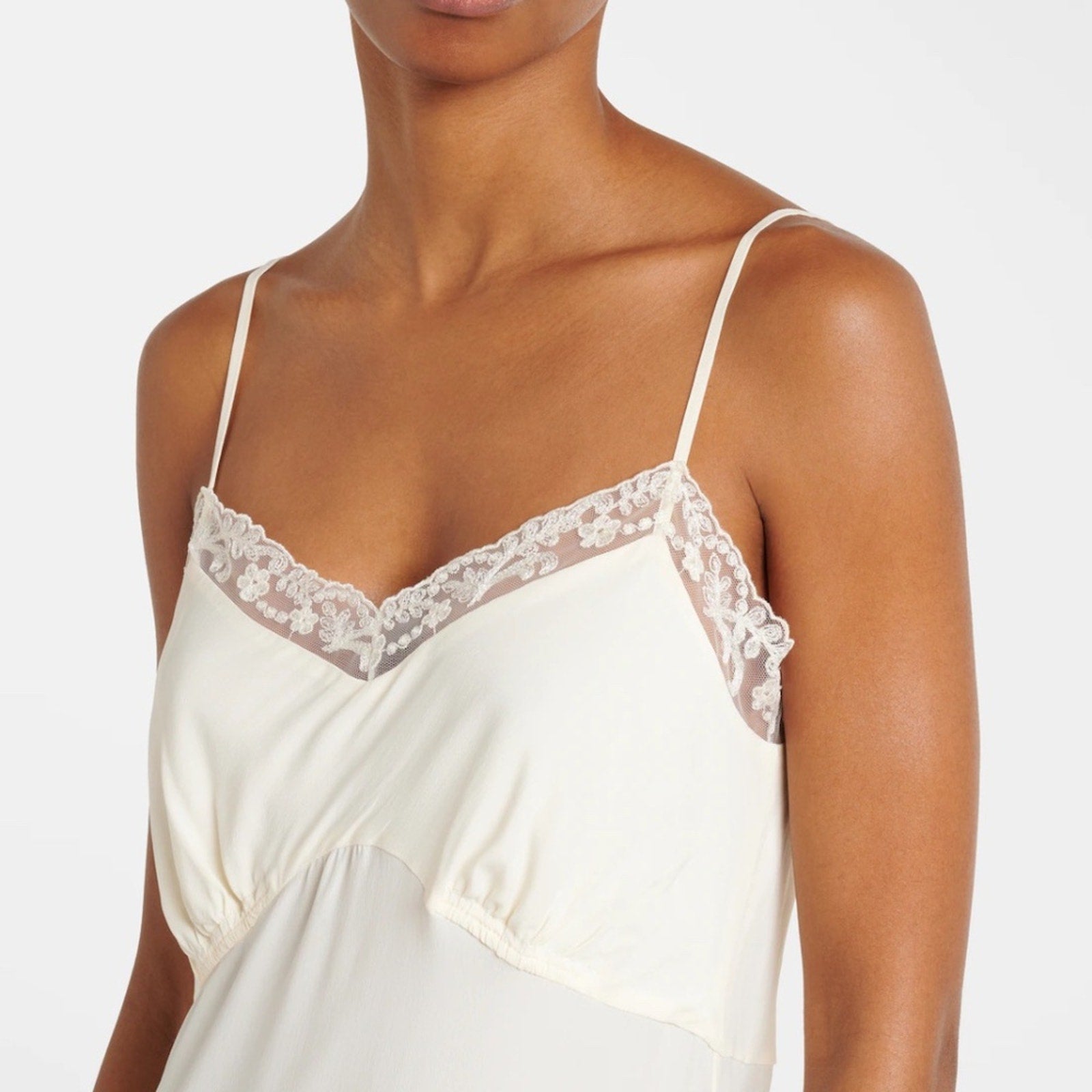 Simone Rocha - Crêpe de chine slip dress - size US 8 (UK 12)