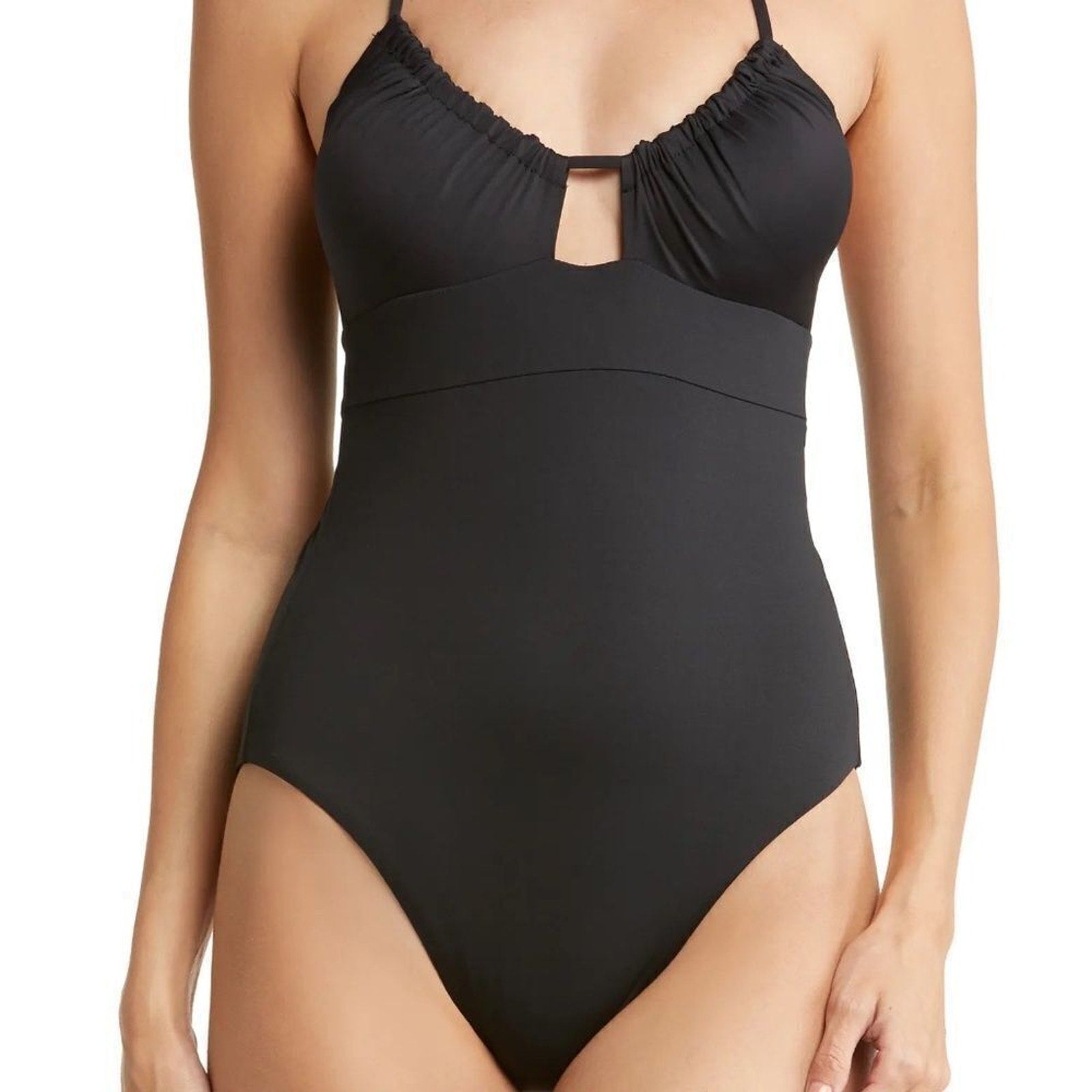 NEW Becca Color Code Multiway One-Piece Swimsuit - size L