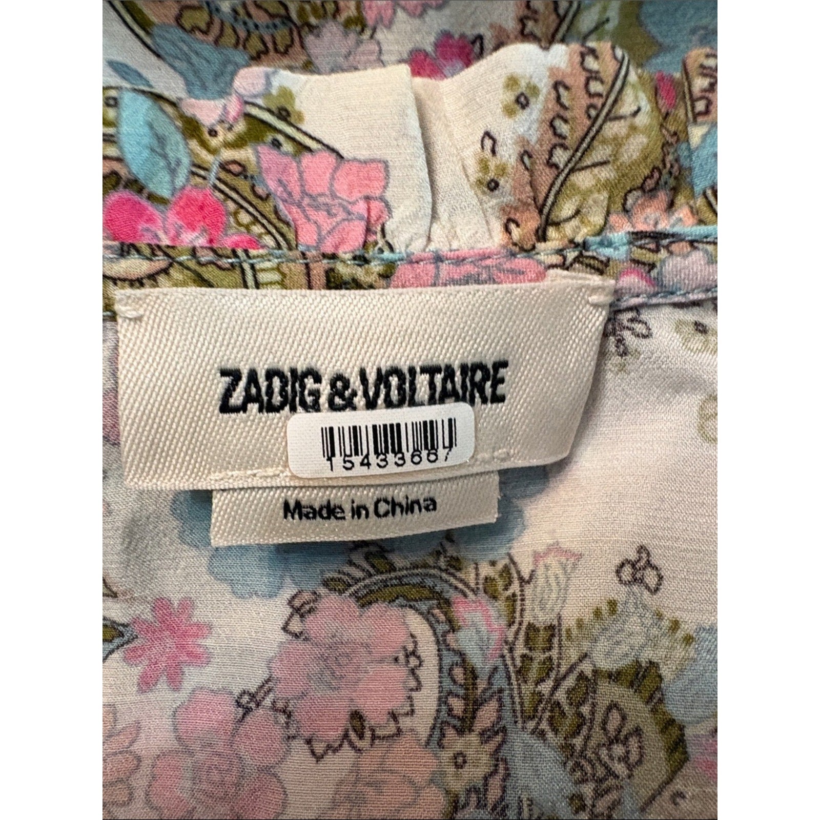 Zadig and Voltaire Yoko Floral-print Dress - M