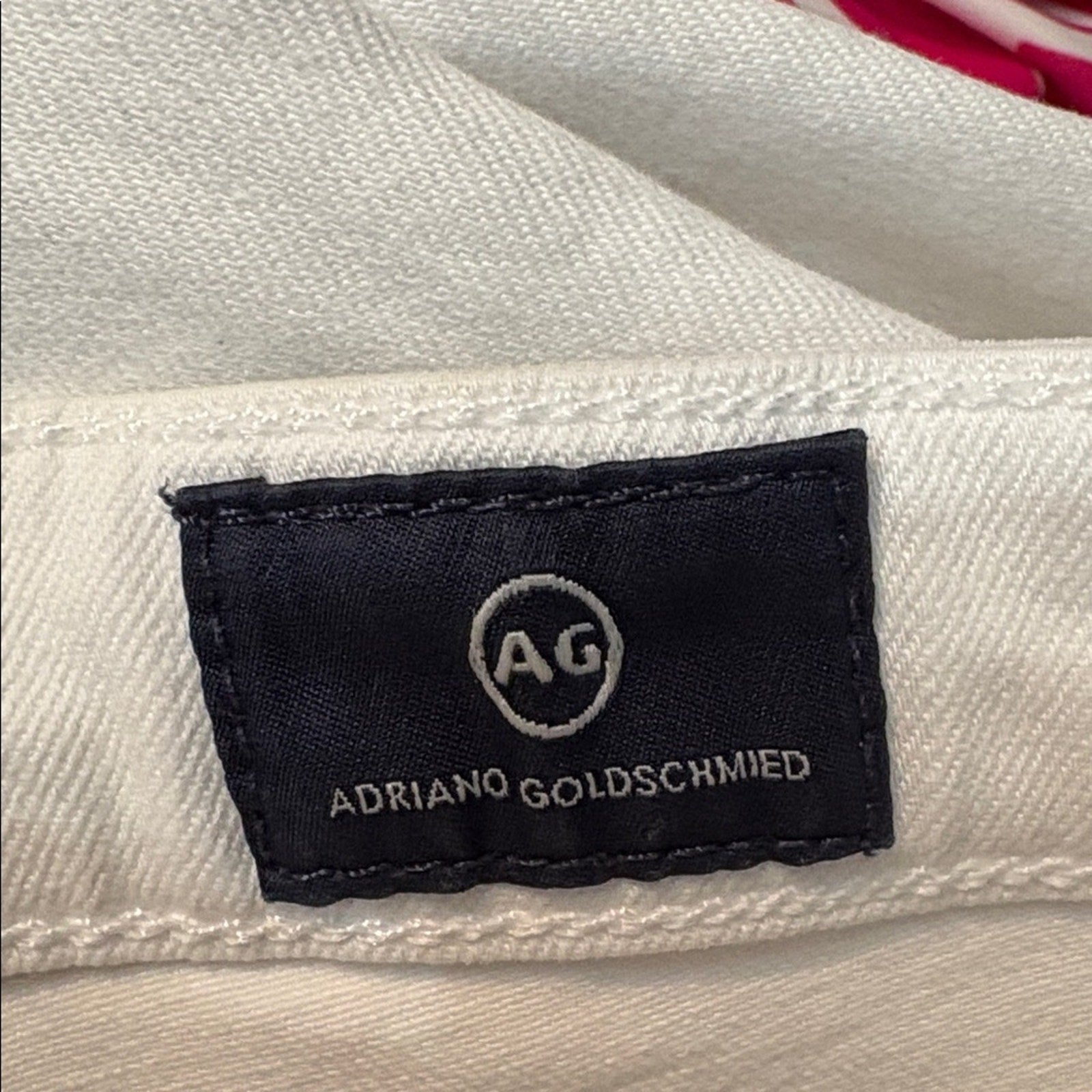 AG Jodi Crop High Rise Flare Crop Women's White Jeans - 26