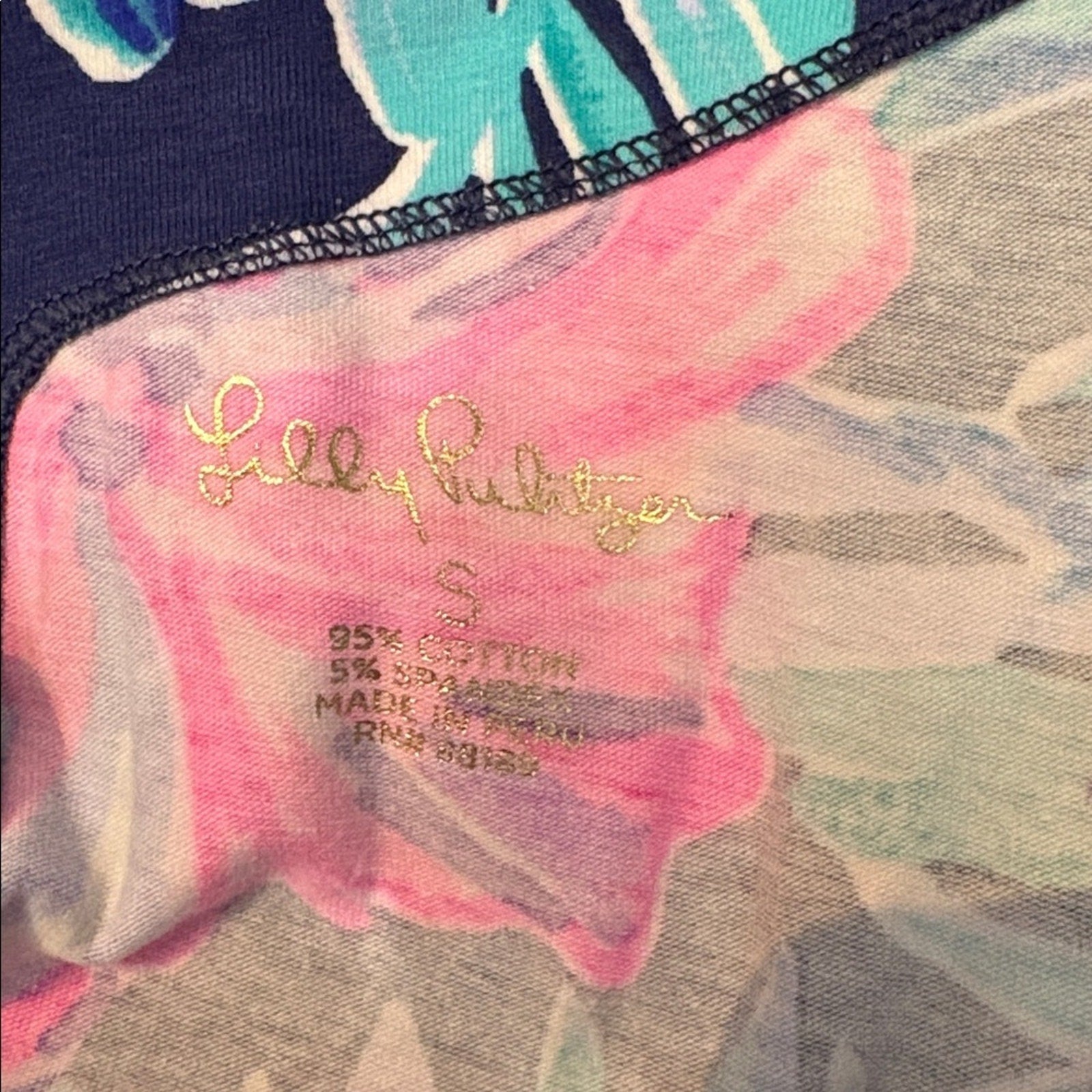 Lilly Pulitzer Waverly Cotton Top in Garden Getaway - S