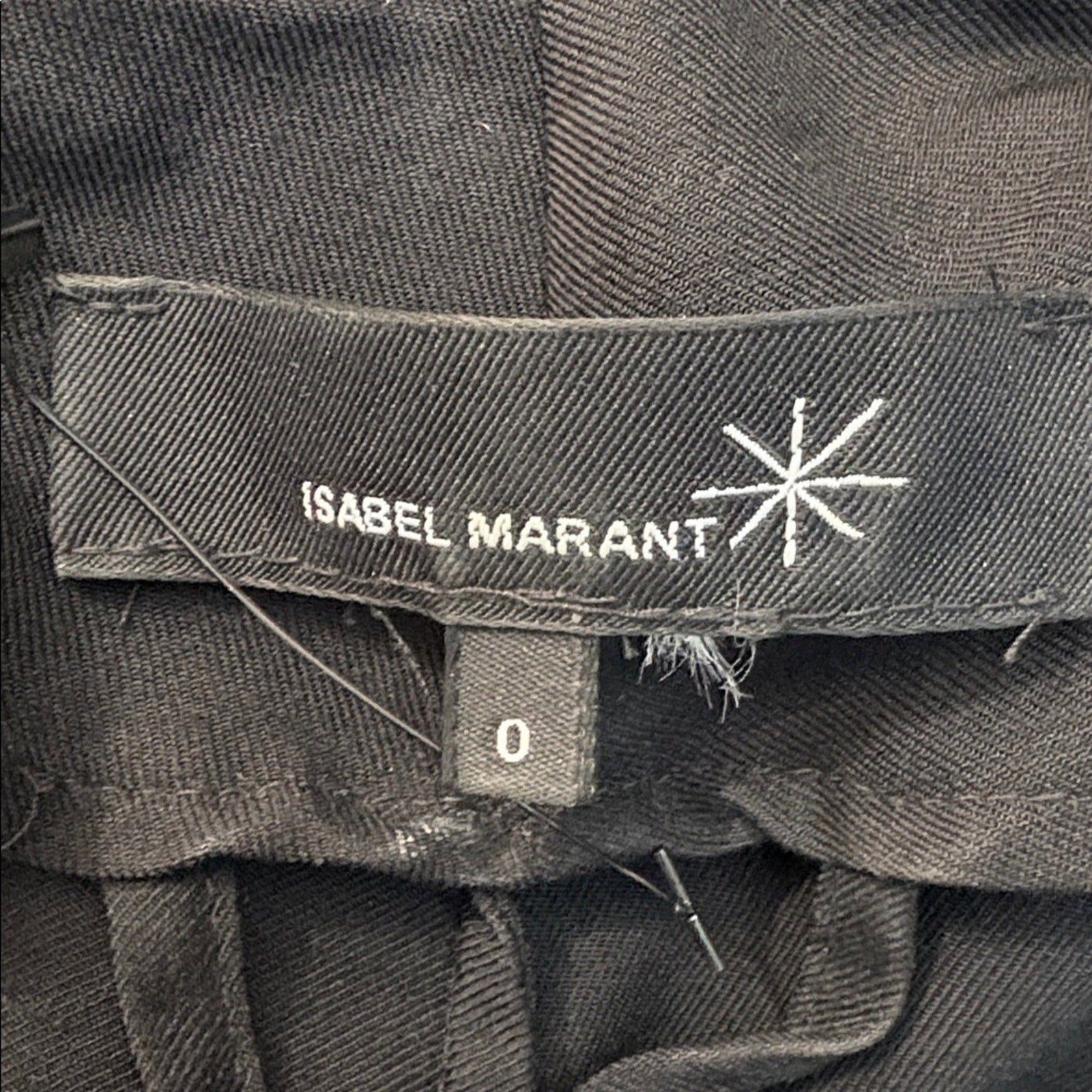 ISABEL MARANT ÉTOILE Edolia Dress In Nero - size 0