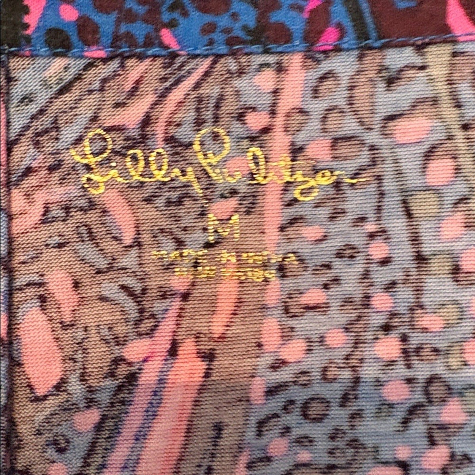 Lilly Pulitzer Cath Dress Blue Flare Always - size M