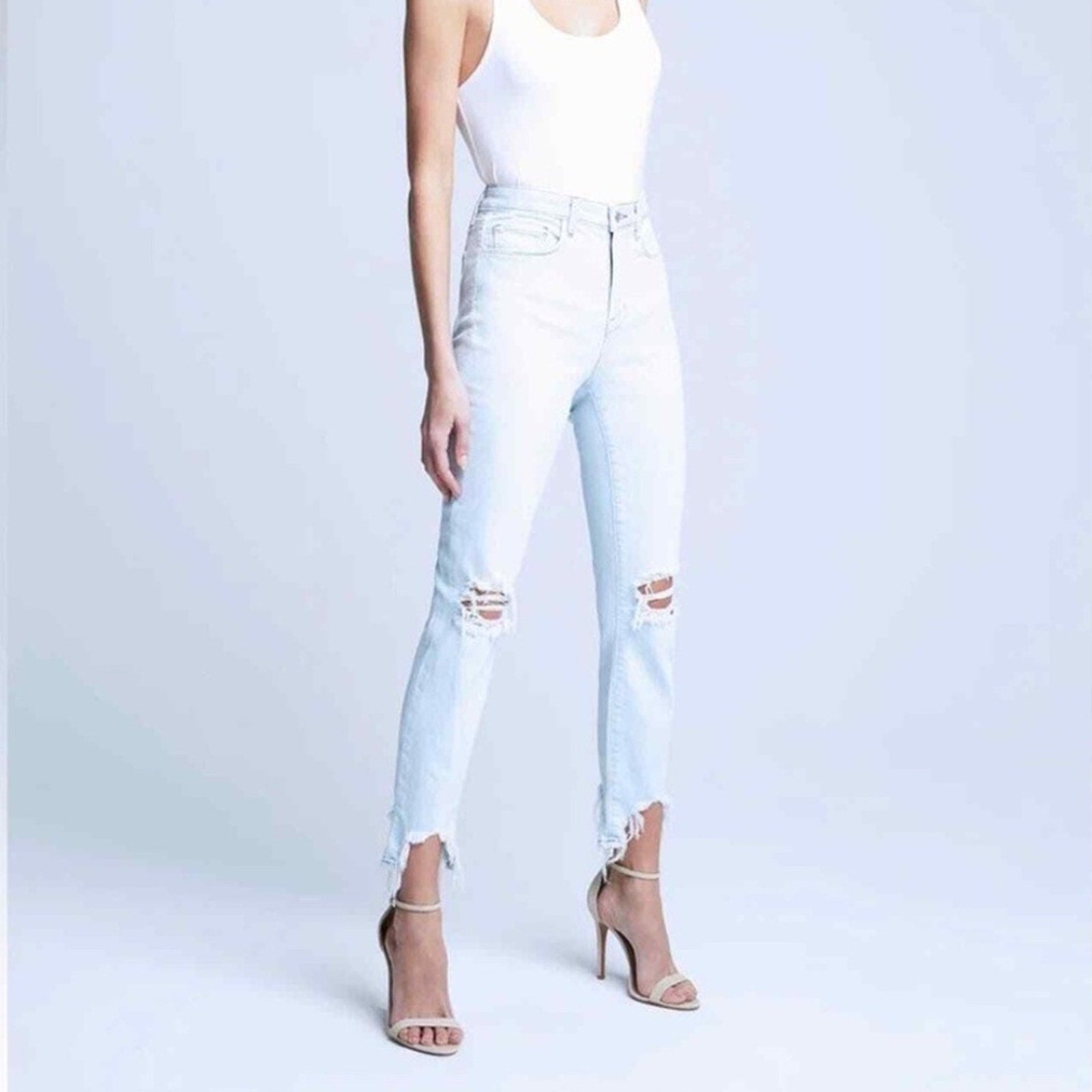 NWT L'AGENCE - HIGH LINE H/R SKINNY - FADE OUT - size 27