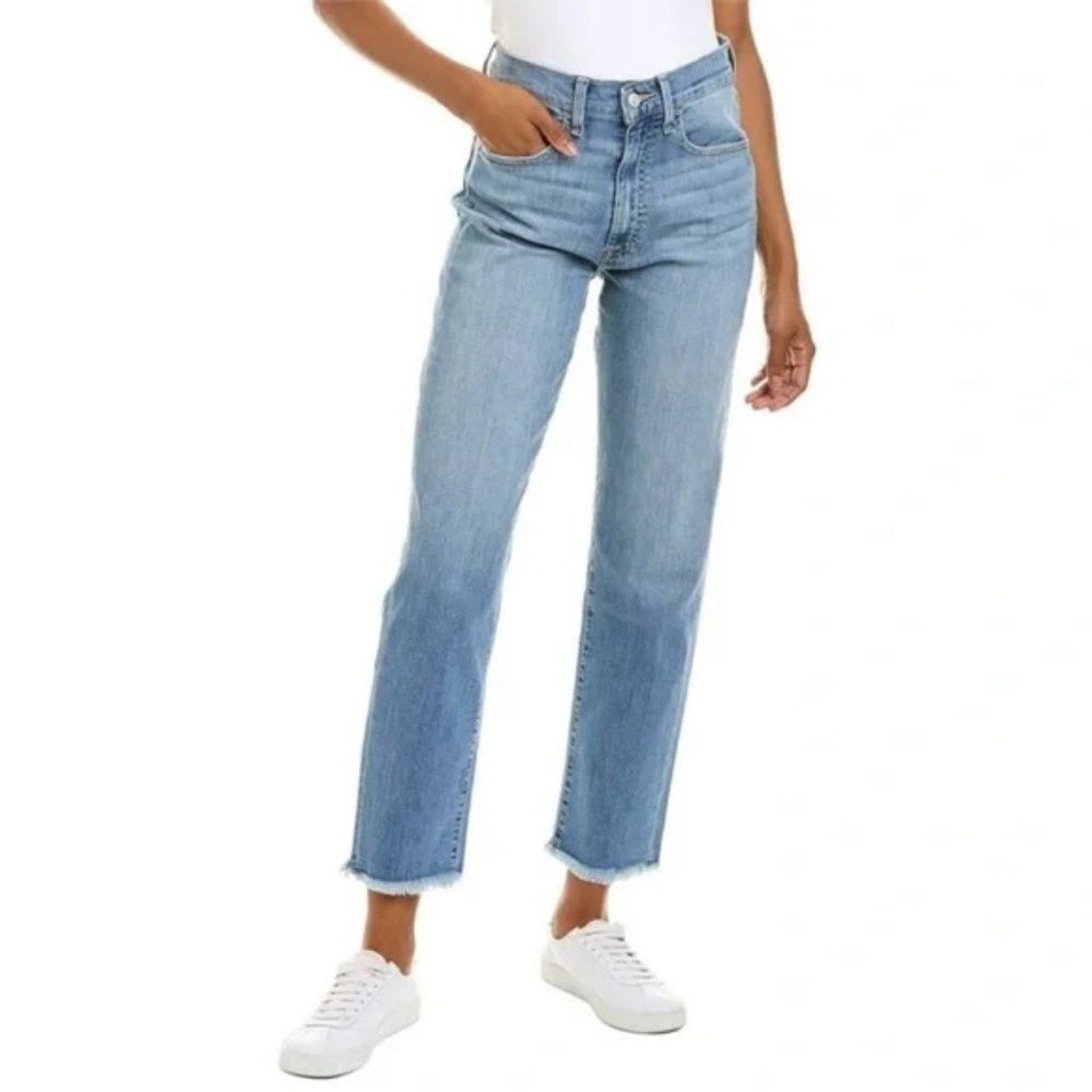 NWT Hudson Kass Stella High Rise Straight Jeans - size 26