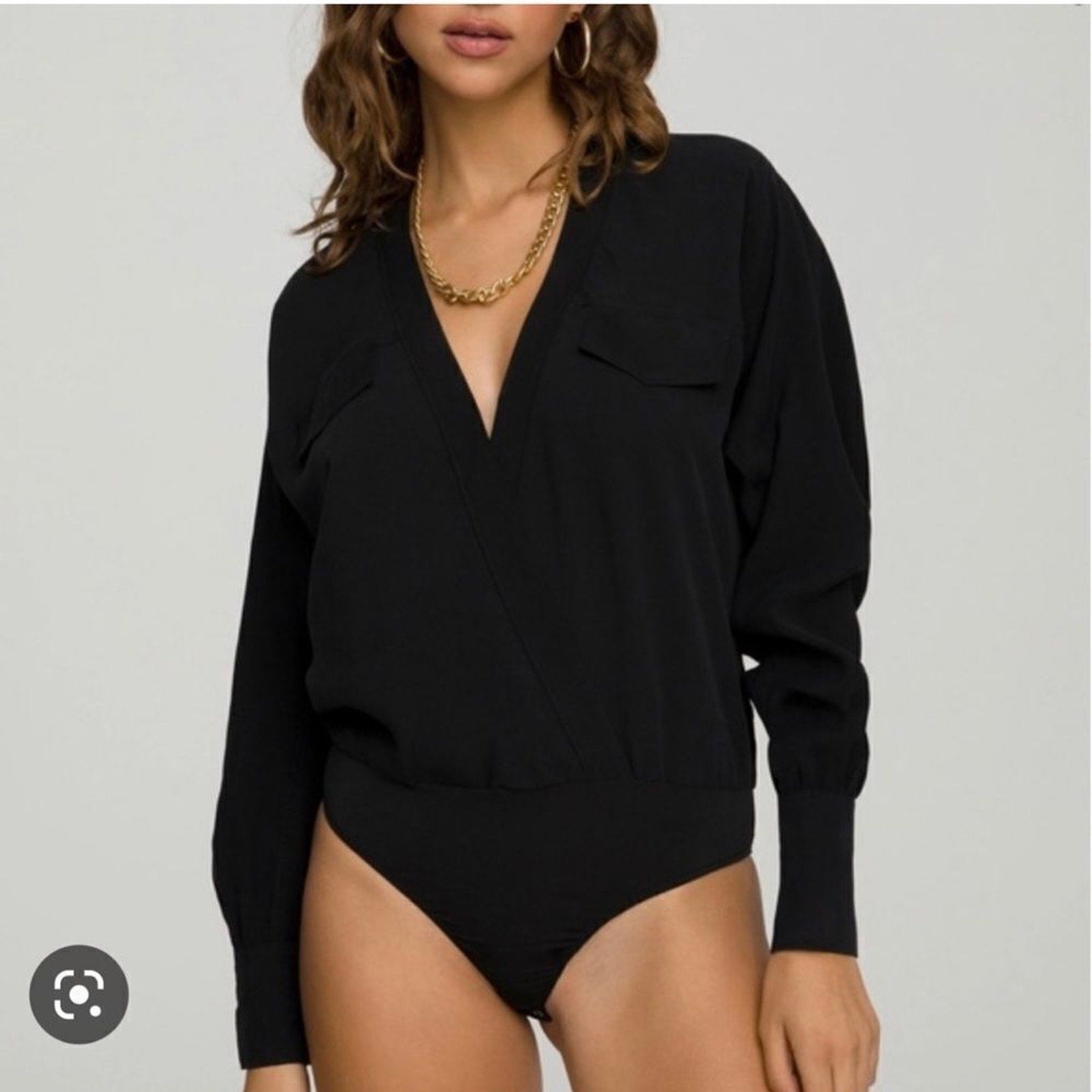 NWT Good American UTILITY WRAP BODY - size 1 (Small)