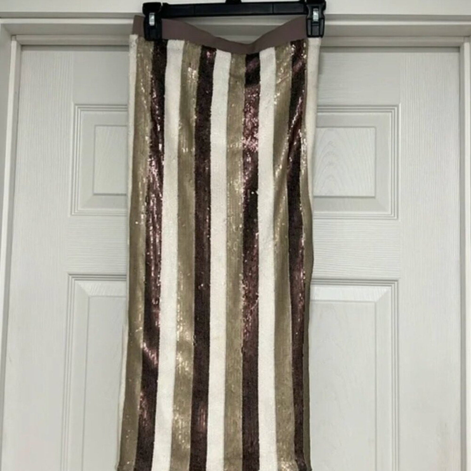 NWT Le Superbe Liza Skirt Beach Stripe - S