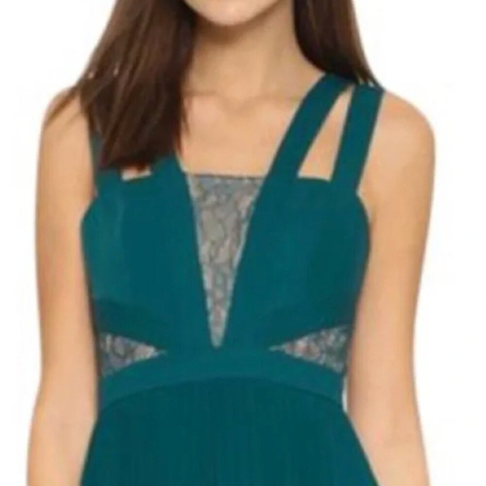 NWT BCBG Tenzin Dark teal Mini Dress - 0