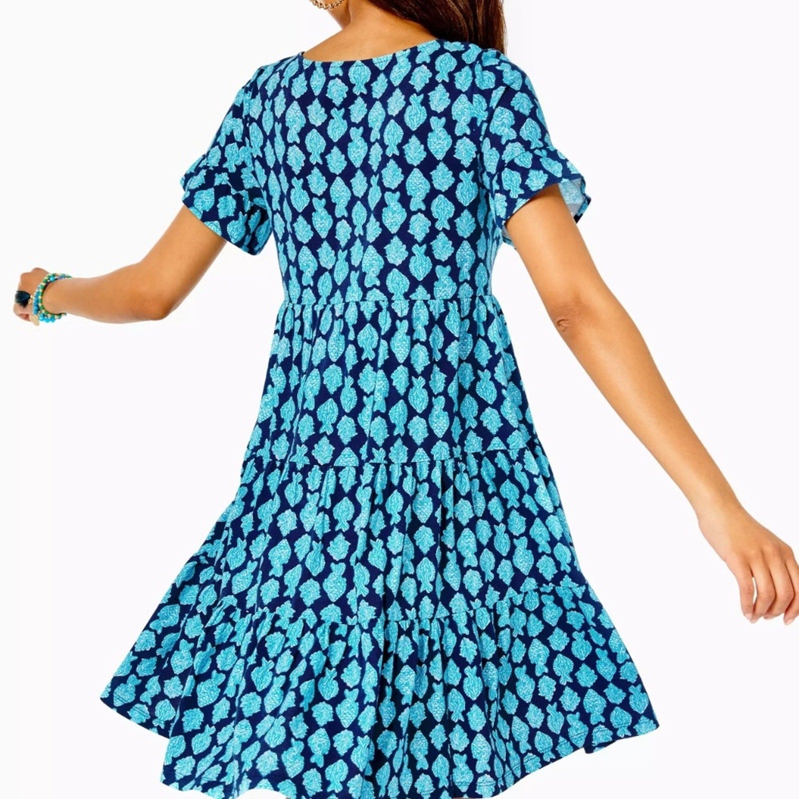 Lilly Pulitzer Jodee Short Sleeve Swing Dress  - size XS - NWT