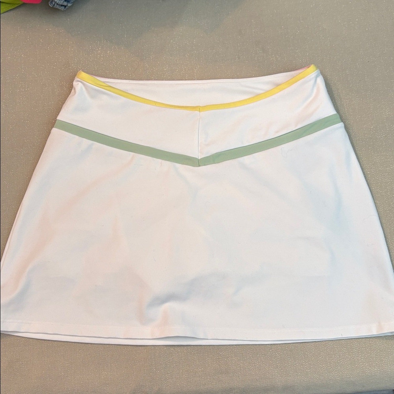 STAUD New Balance X Tennis pickleball golf WHITE skirt skort - size small