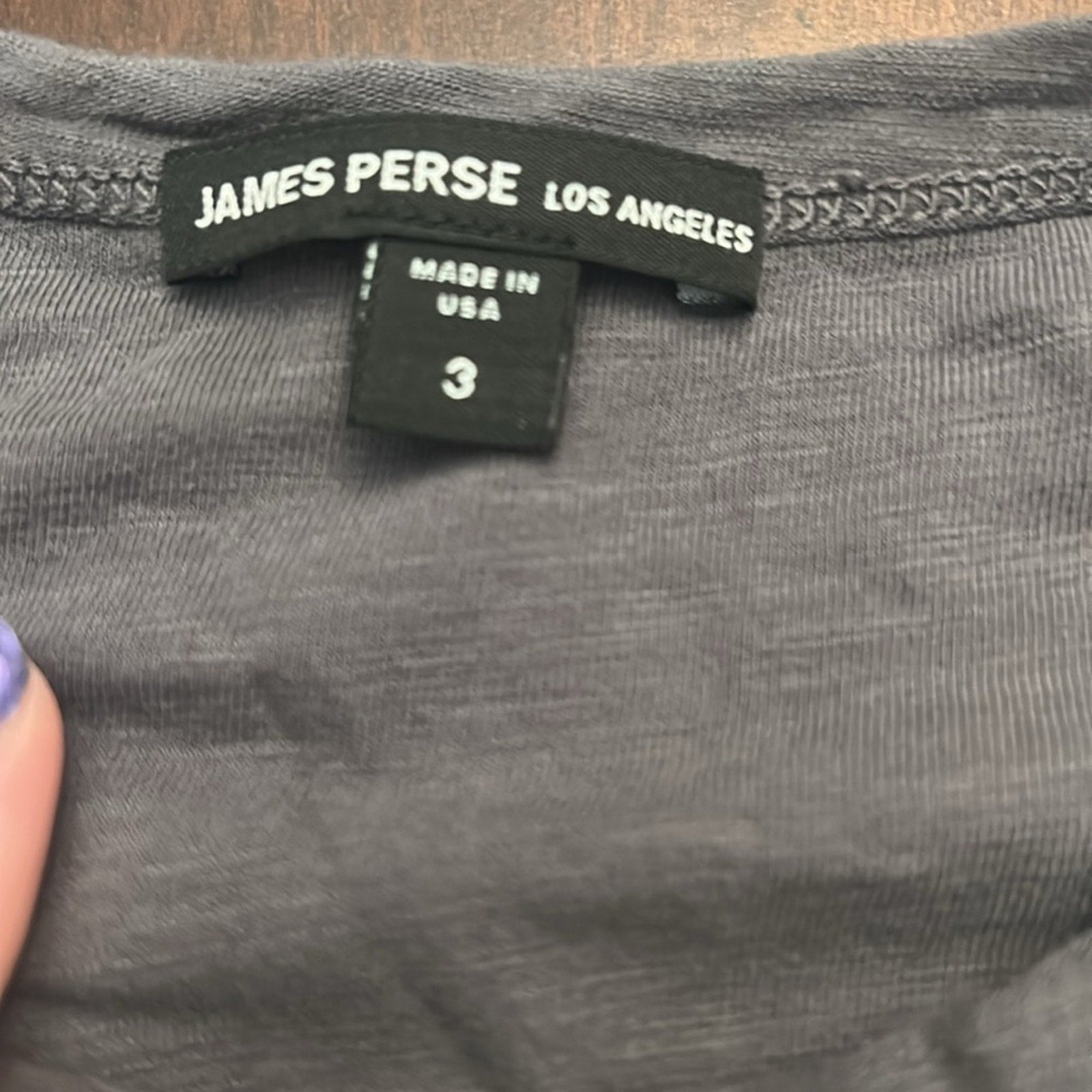 James Perse Blouson T Shirt Dress - size 3 (M/L)