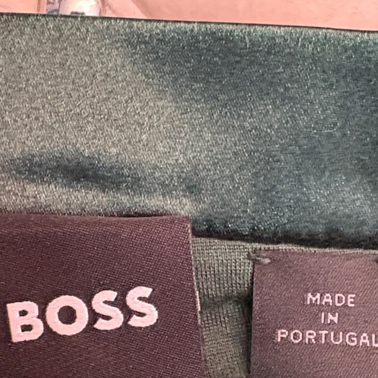 NEW BOSS RELAXED-FIT MIDI SKIRT WITH SEQUIN EMBELLISHMENTS - size M