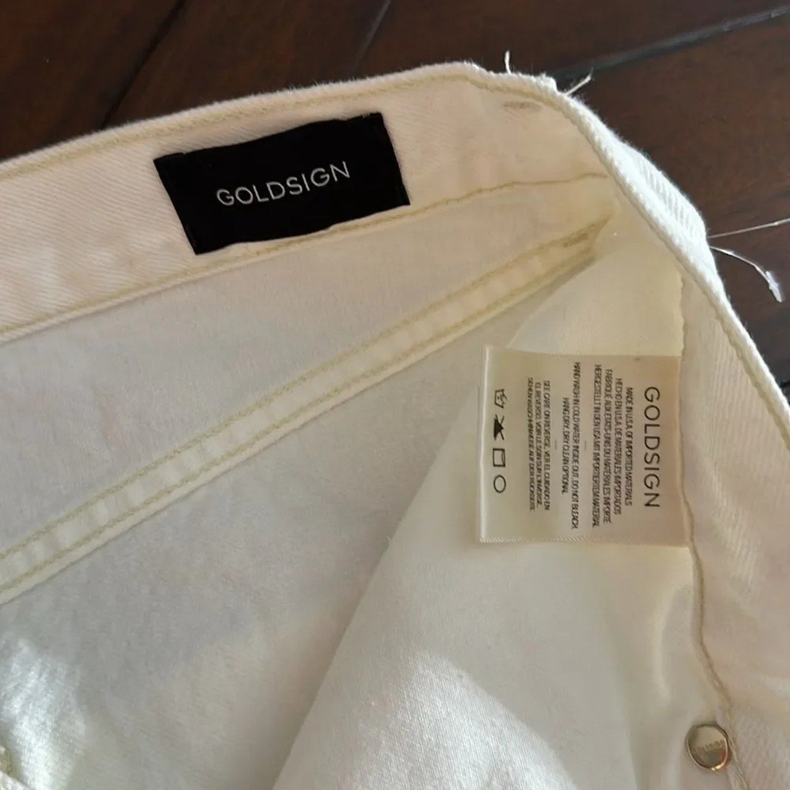 NEW Goldsign Myra Jeans in Calla - size 32